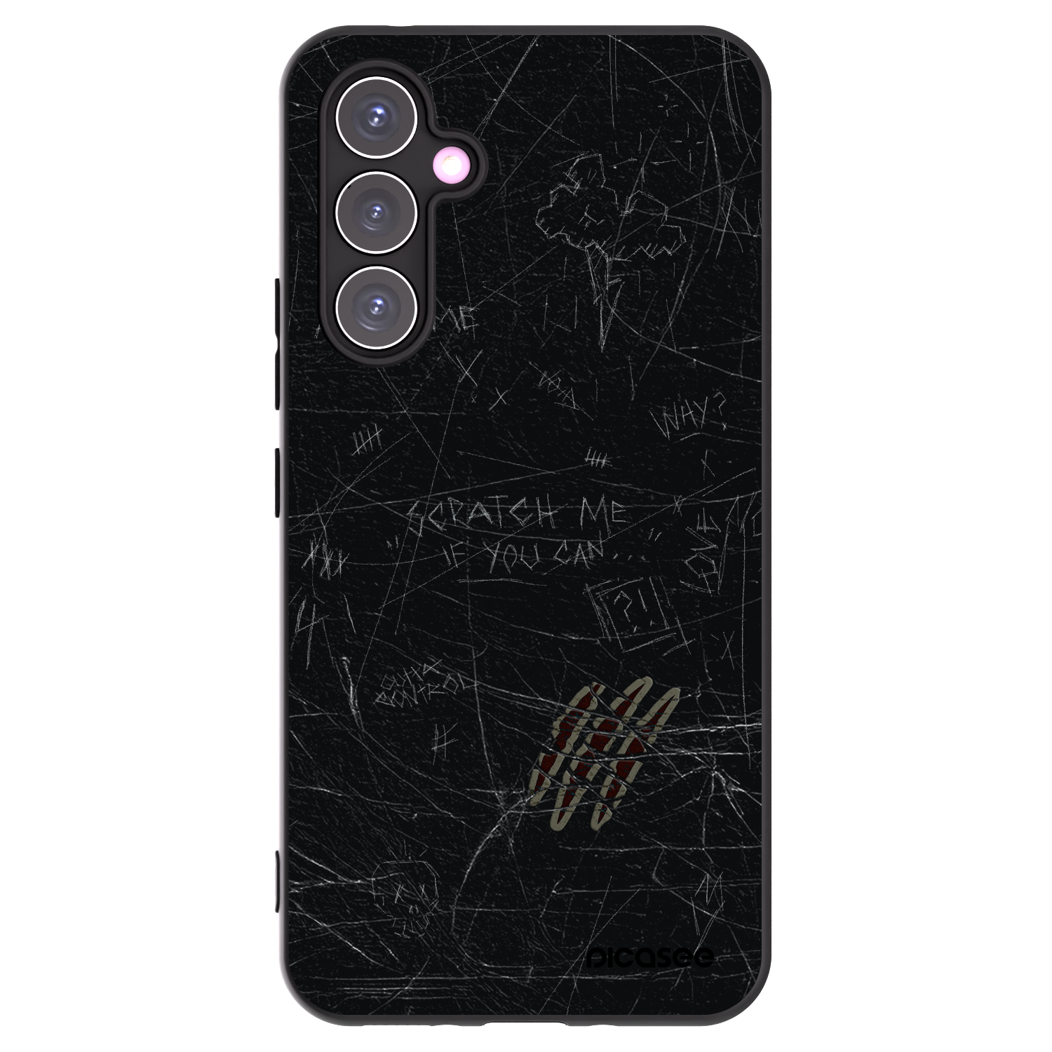 Picasee silikonski črni ovitek za Samsung Galaxy A54 5G A546B - SCRATCH