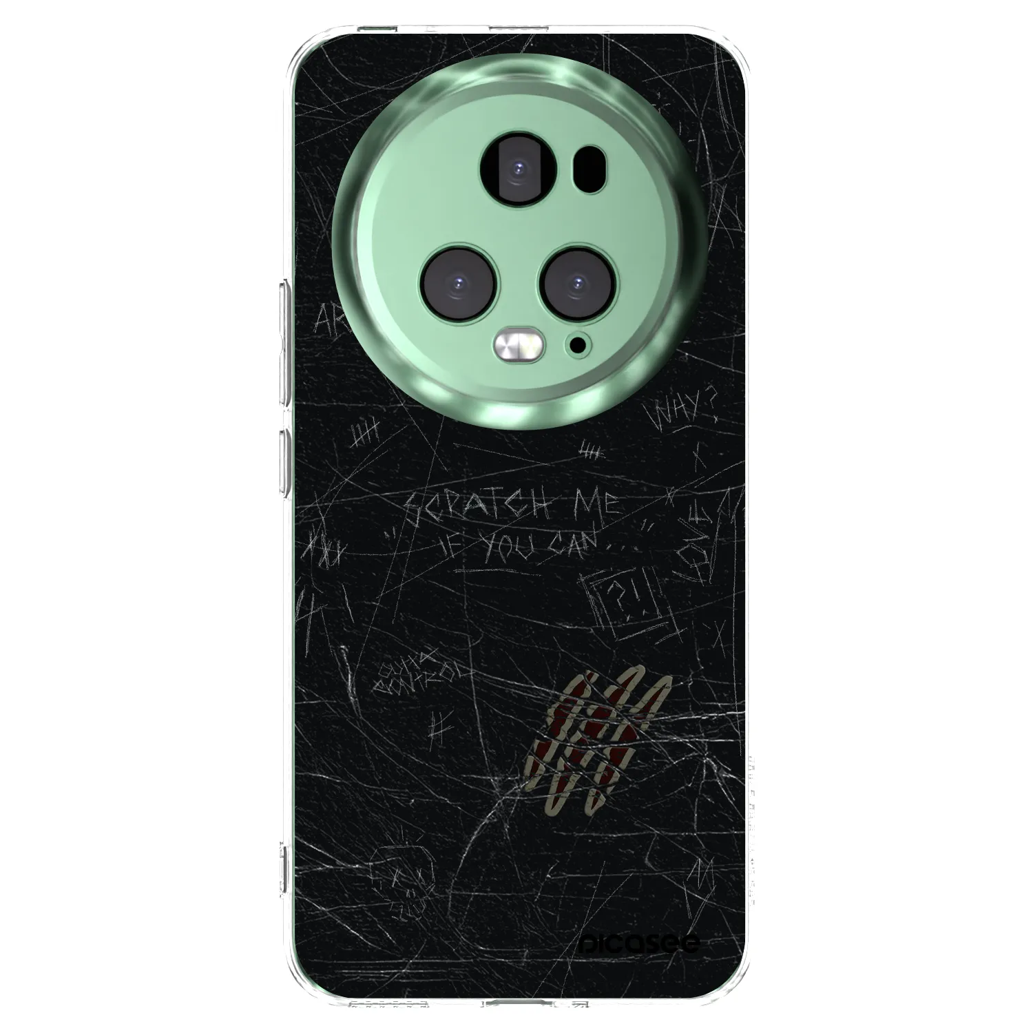 Picasee silikonski prozorni ovitek za Honor Magic5 Pro - SCRATCH