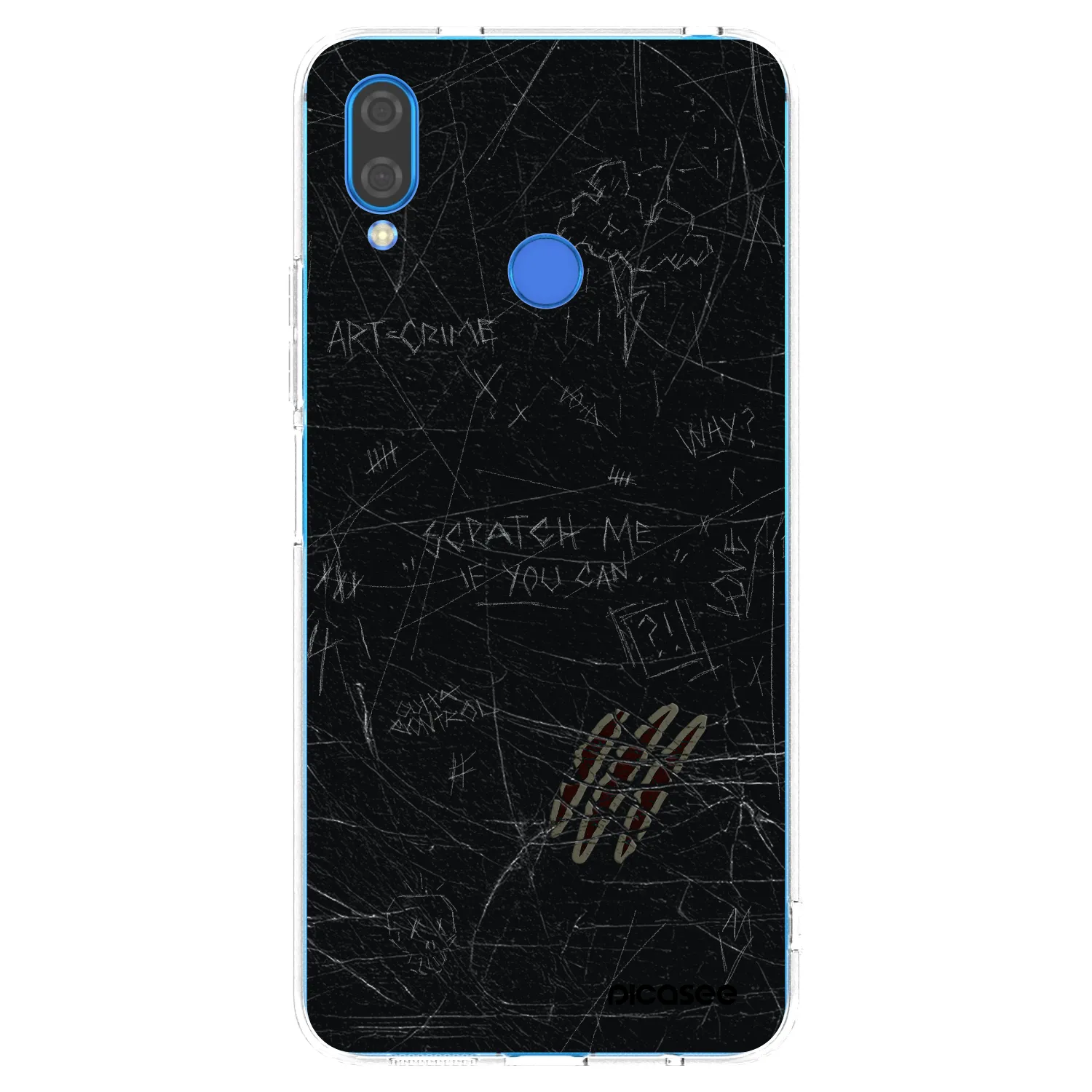 Picasee silikonski prozorni ovitek za Huawei Nova 3 - SCRATCH