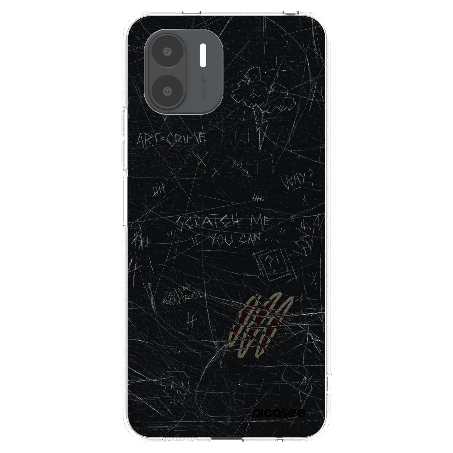 Picasee silikonski prozorni ovitek za Xiaomi Redmi A2 - SCRATCH
