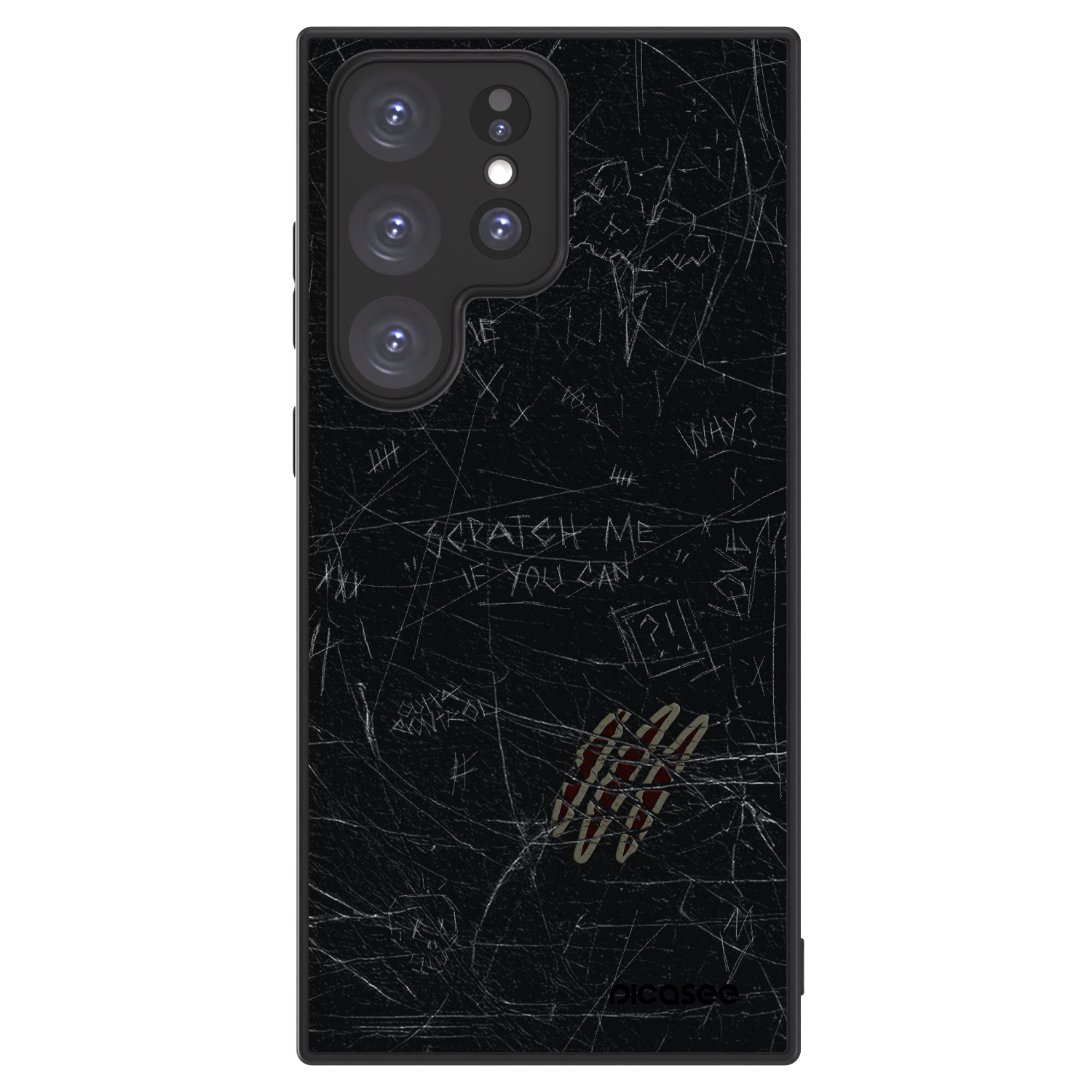 Picasee ULTIMATE CASE PowerShare za Samsung Galaxy S23 Ultra 5G - SCRATCH