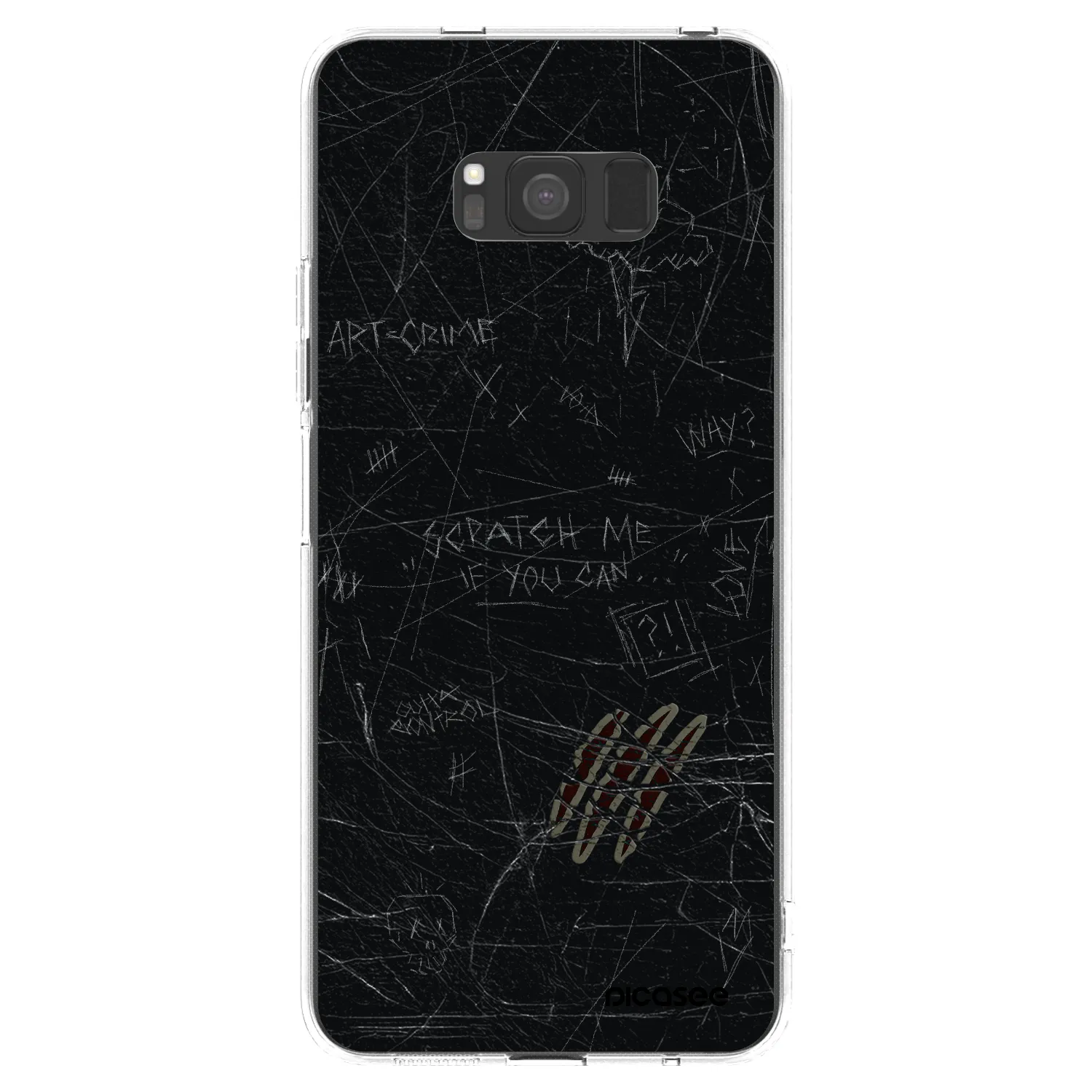 Picasee silikonski prozorni ovitek za Samsung Galaxy S8 G950F - SCRATCH