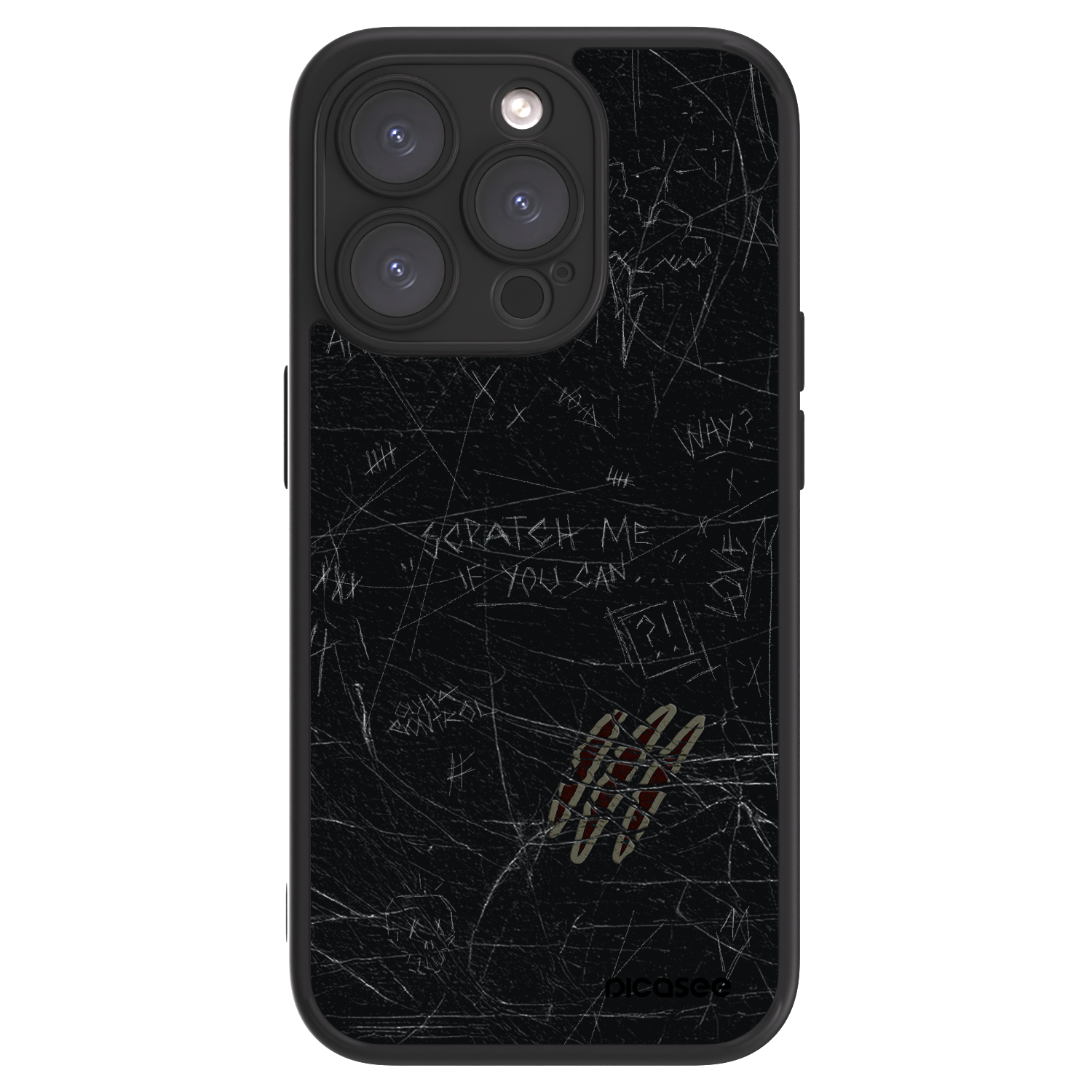 Picasee ULTIMATE CASE MagSafe za Apple iPhone 15 Pro - SCRATCH