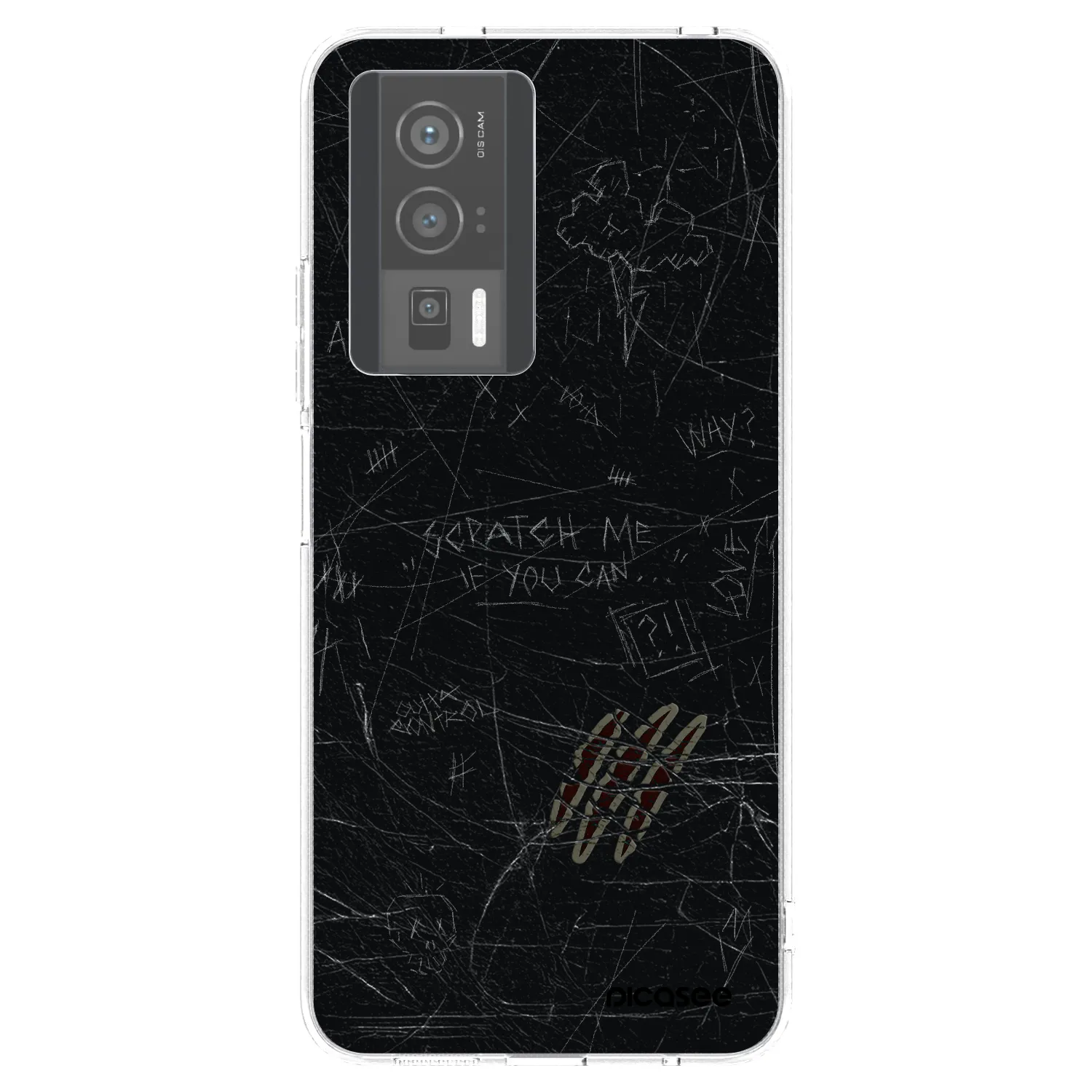 Picasee silikonski prozorni ovitek za Xiaomi Poco F5 Pro 5G - SCRATCH