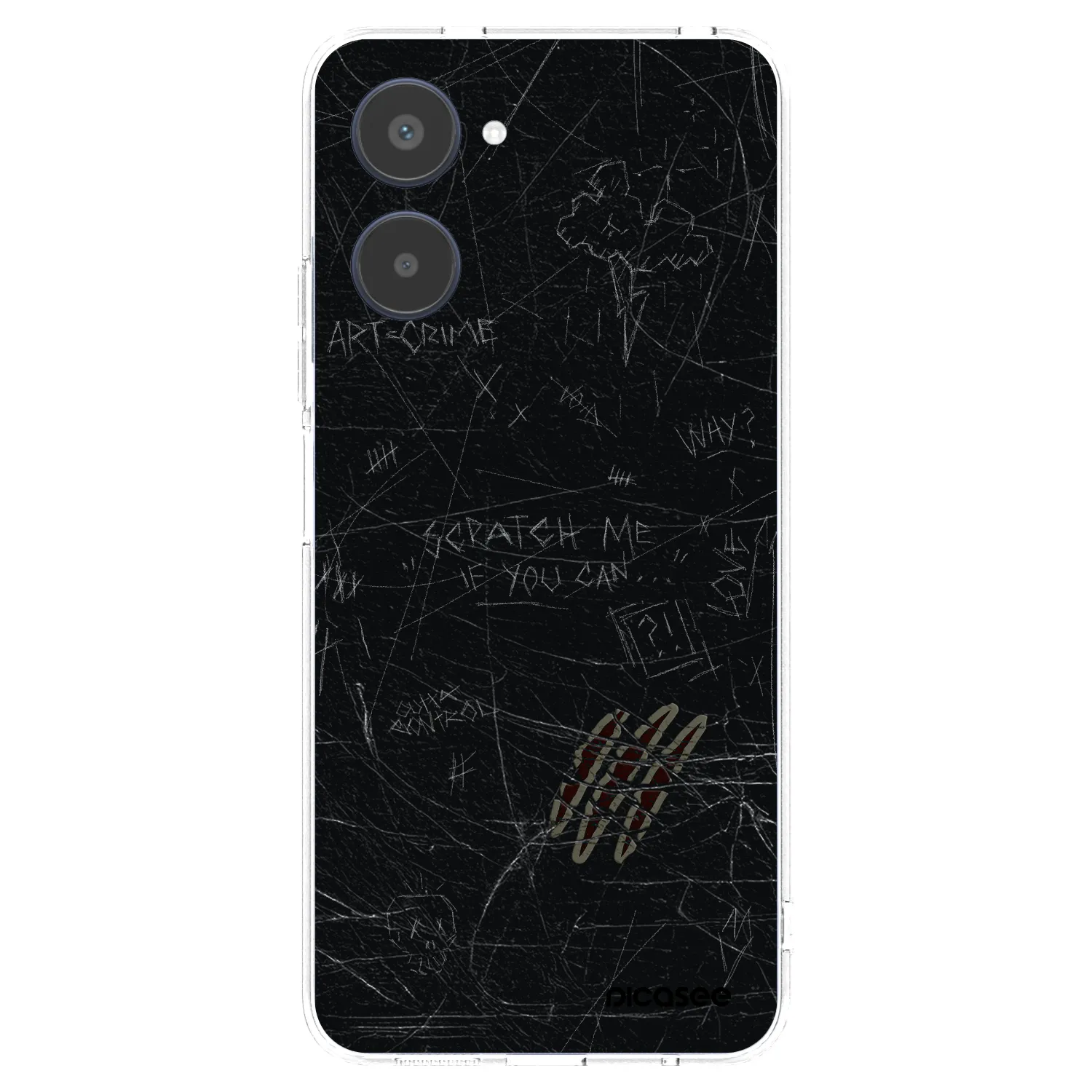 Picasee silikonski prozorni ovitek za Realme 10 4G - SCRATCH