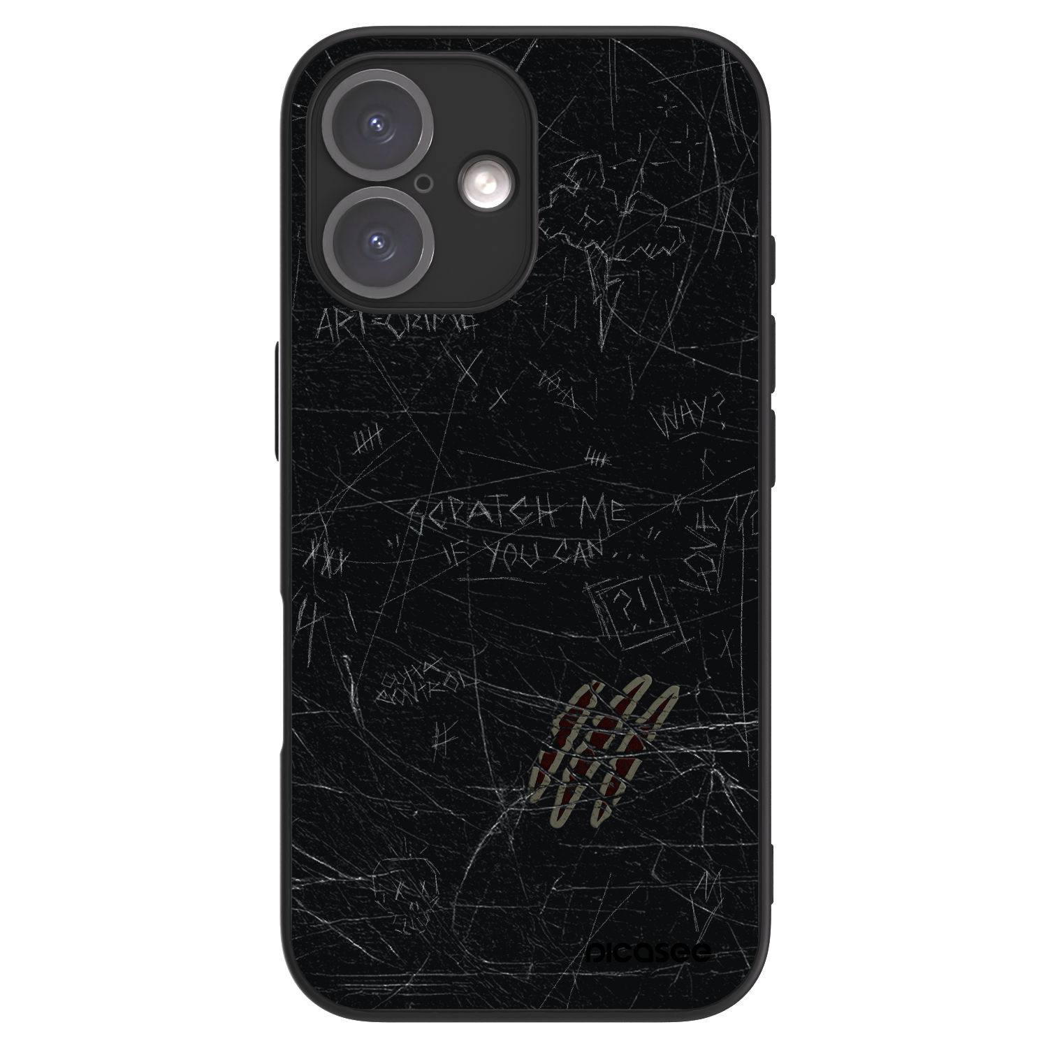 Picasee ULTIMATE CASE MagSafe za Apple iPhone 16 - SCRATCH