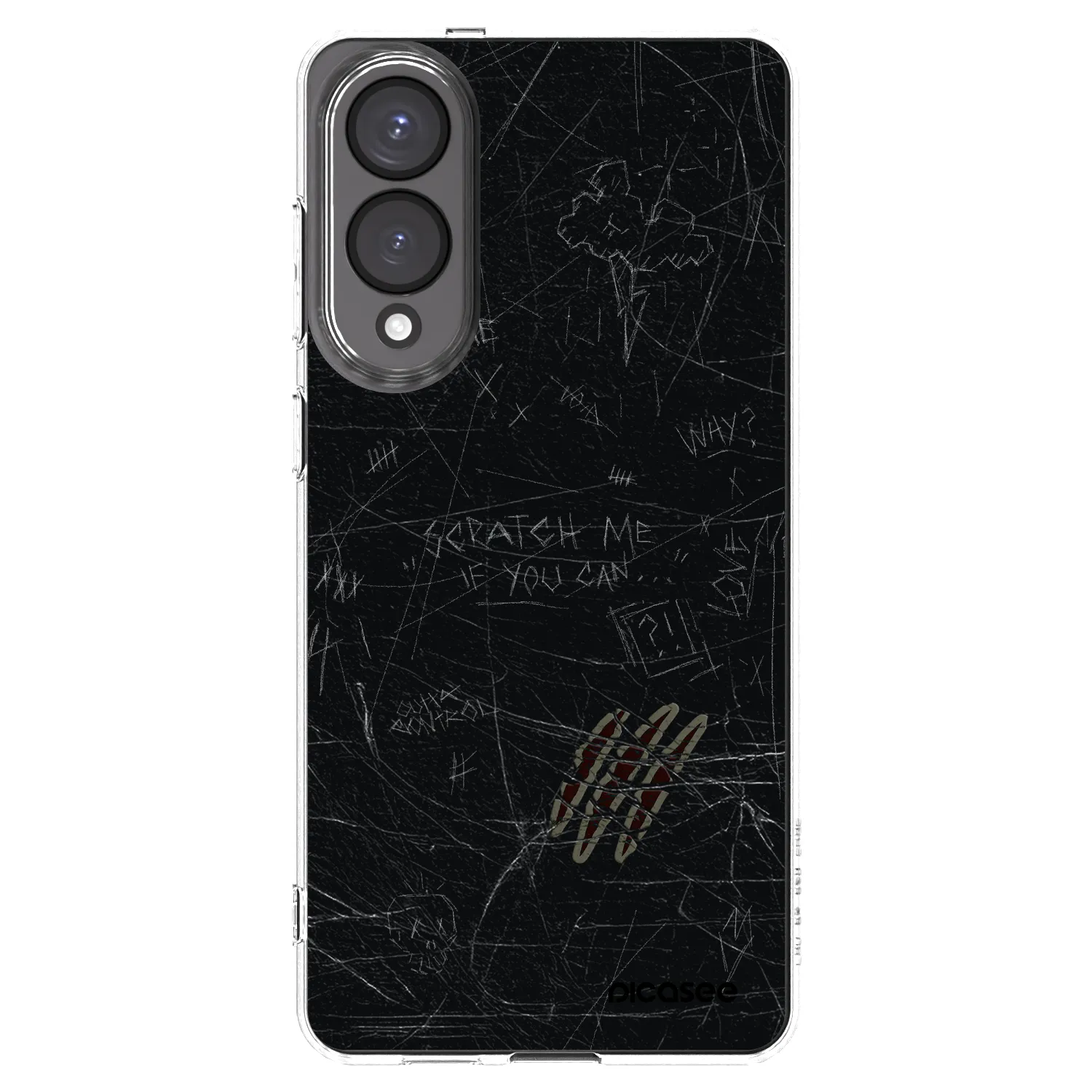 Picasee silikonski prozorni ovitek za Samsung Galaxy S25 Edge 5G - SCRATCH