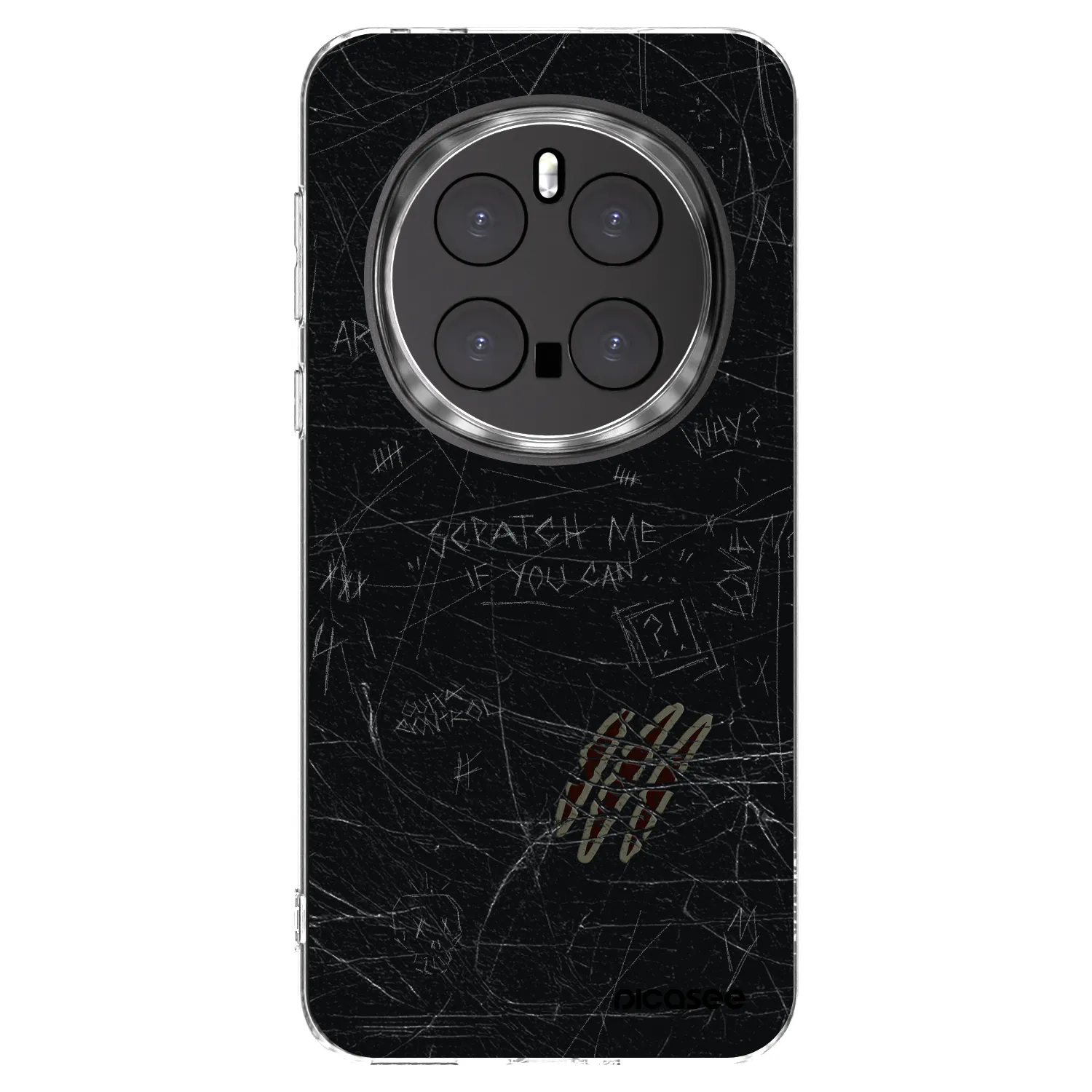 Picasee silikonski prozorni ovitek za Honor Magic7 Pro 5G - SCRATCH