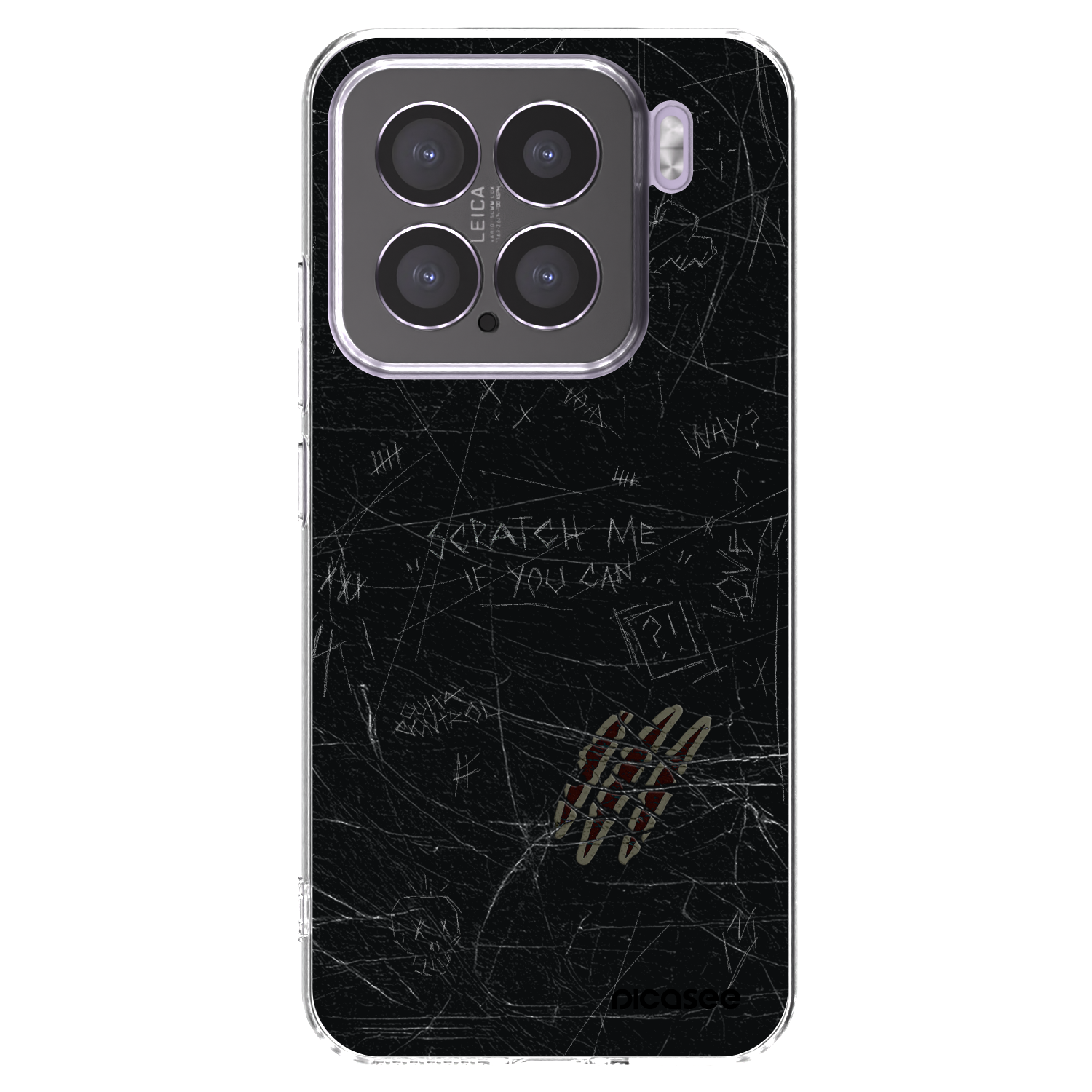 Picasee silikonski prozorni ovitek za Xiaomi 15 - SCRATCH