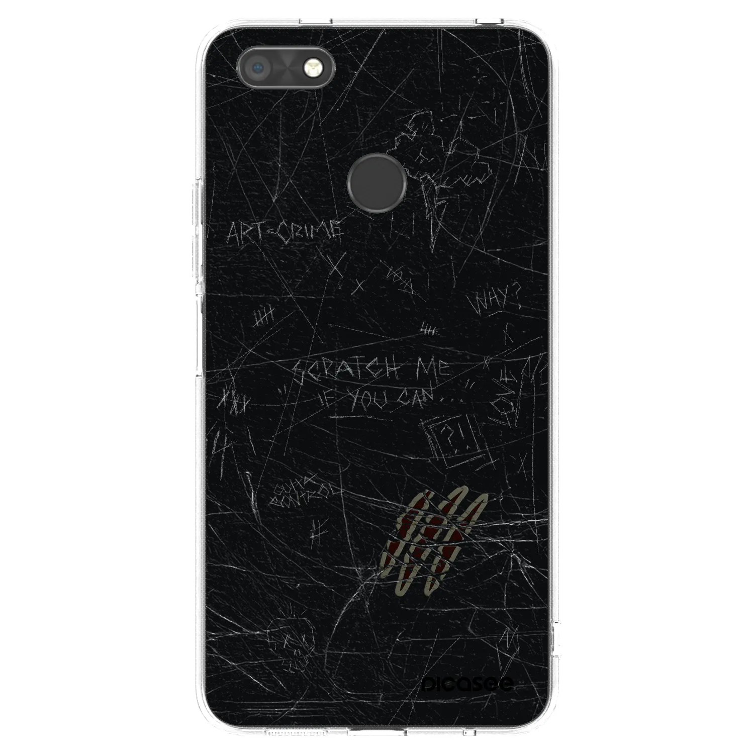 Picasee silikonski prozorni ovitek za Huawei P9 Lite Mini - SCRATCH