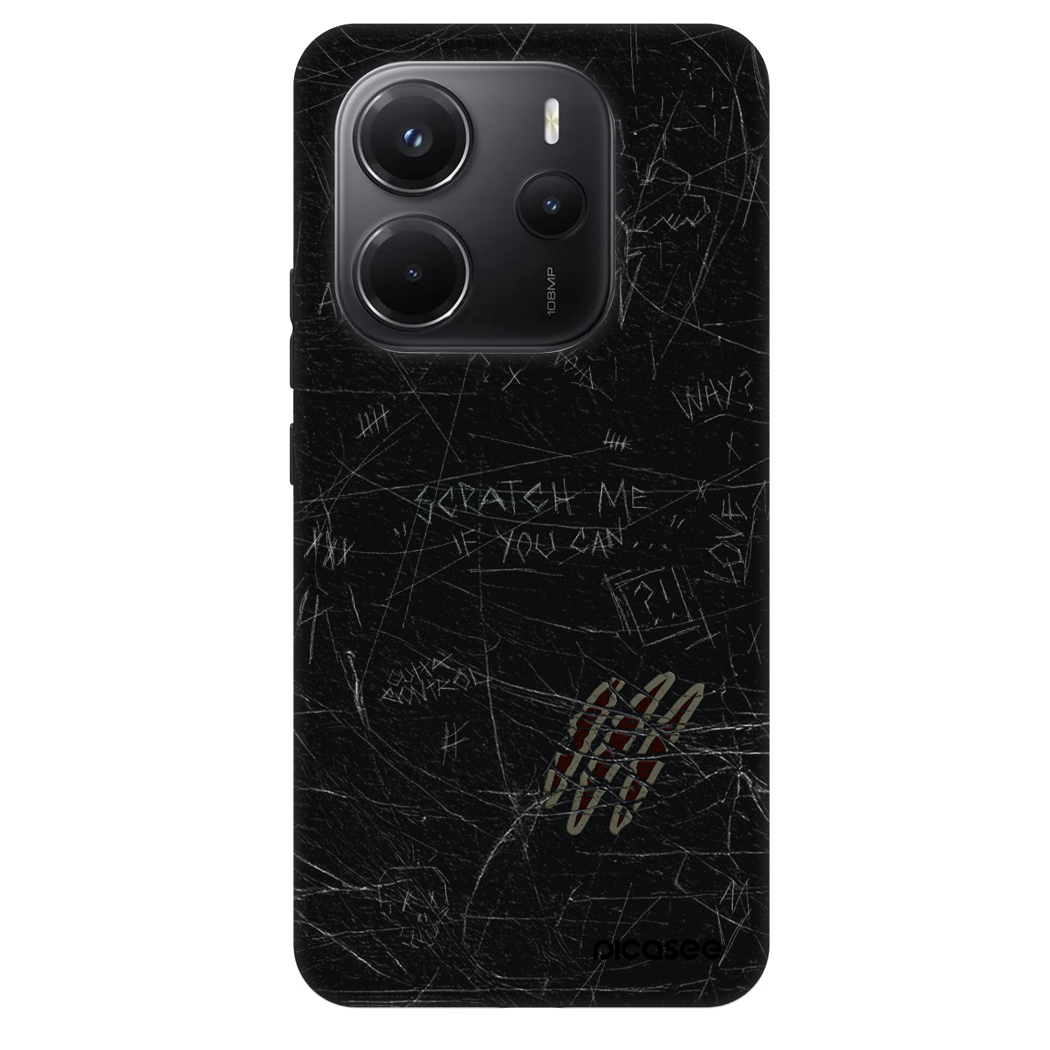 Picasee Fashion Case za Xiaomi Redmi Note 14 5G - SCRATCH