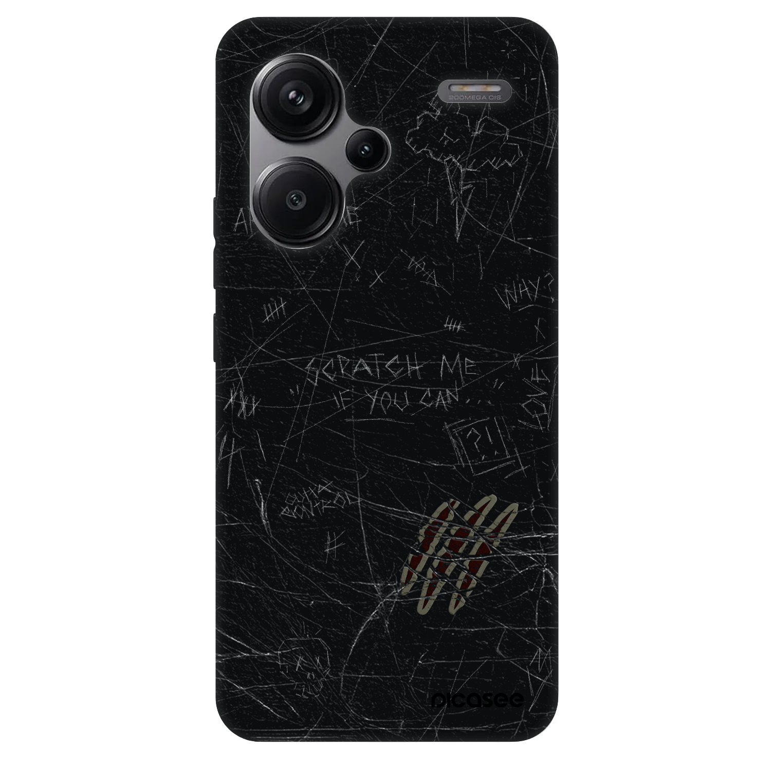 Picasee Fashion Case za Xiaomi Redmi Note 13 Pro+ 5G - SCRATCH