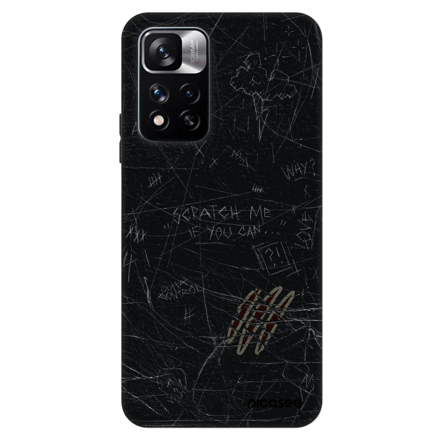 Picasee Fashion Case za Xiaomi Redmi Note 11 Pro 5G - SCRATCH