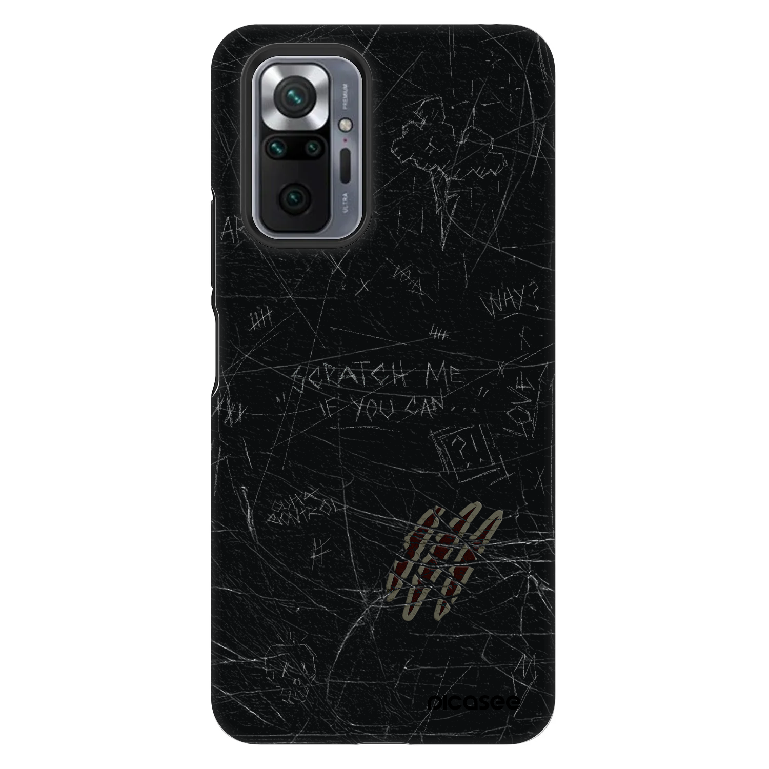 Picasee Fashion Case za Xiaomi Redmi Note 10 Pro - SCRATCH