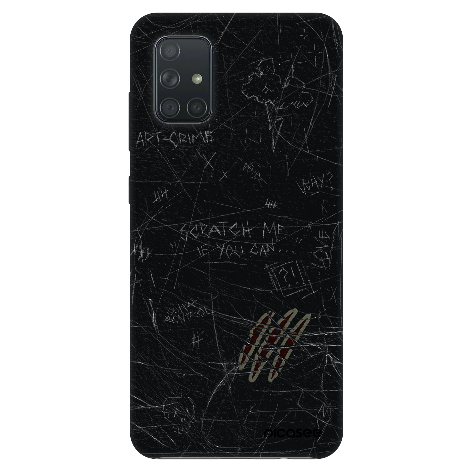 Picasee Fashion Case za Samsung Galaxy A71 A715F - SCRATCH