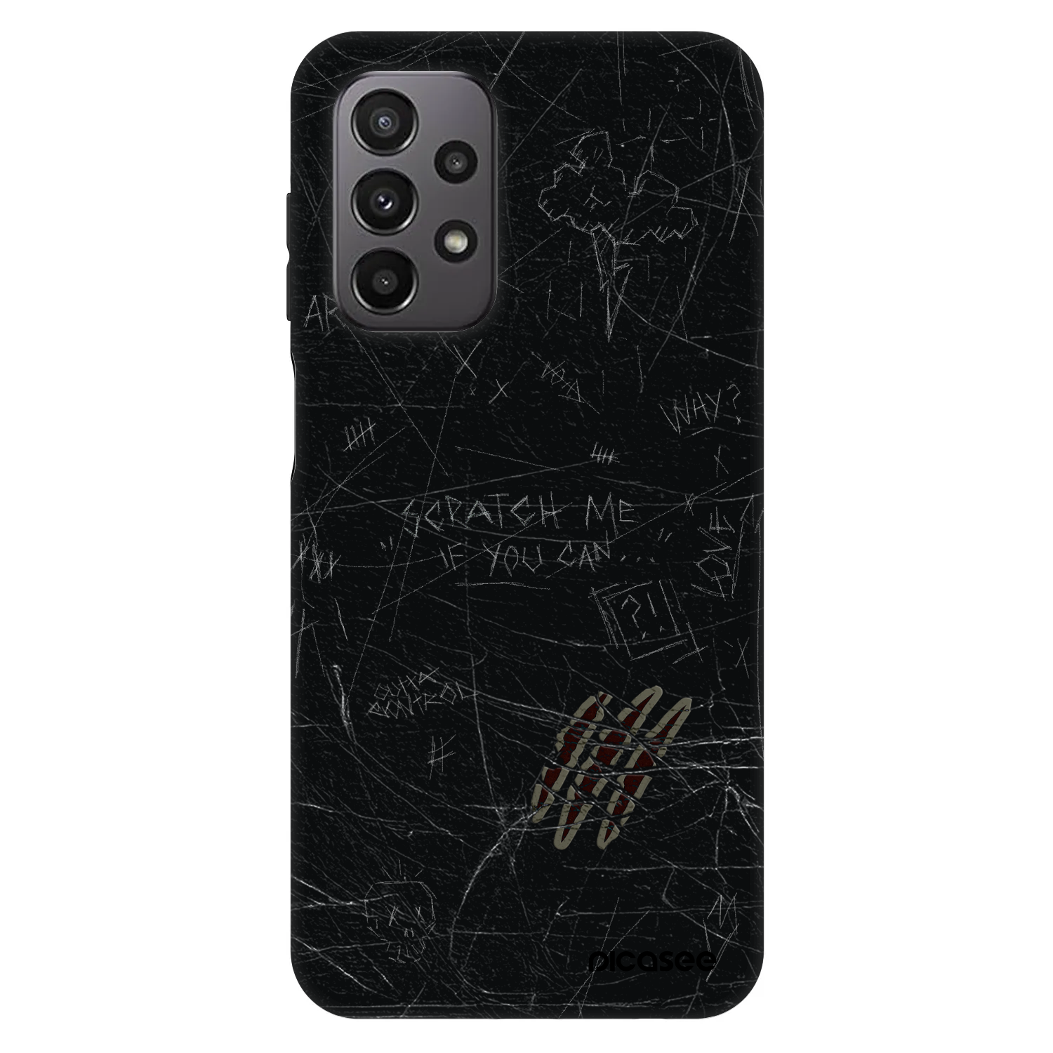 Picasee Fashion Case za Samsung Galaxy A23 A236B 5G - SCRATCH