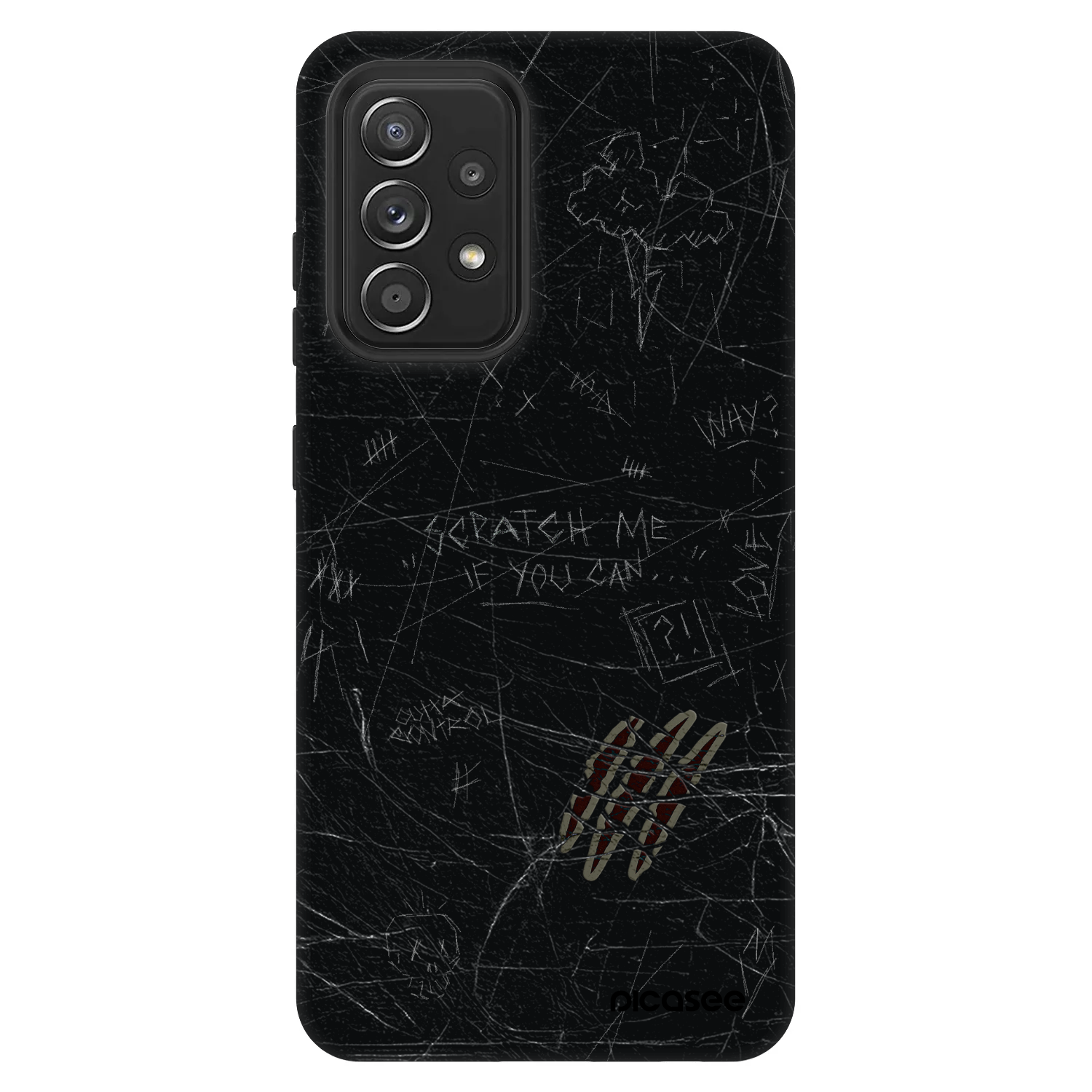 Picasee Fashion Case za Samsung Galaxy A52 5G A525F - SCRATCH