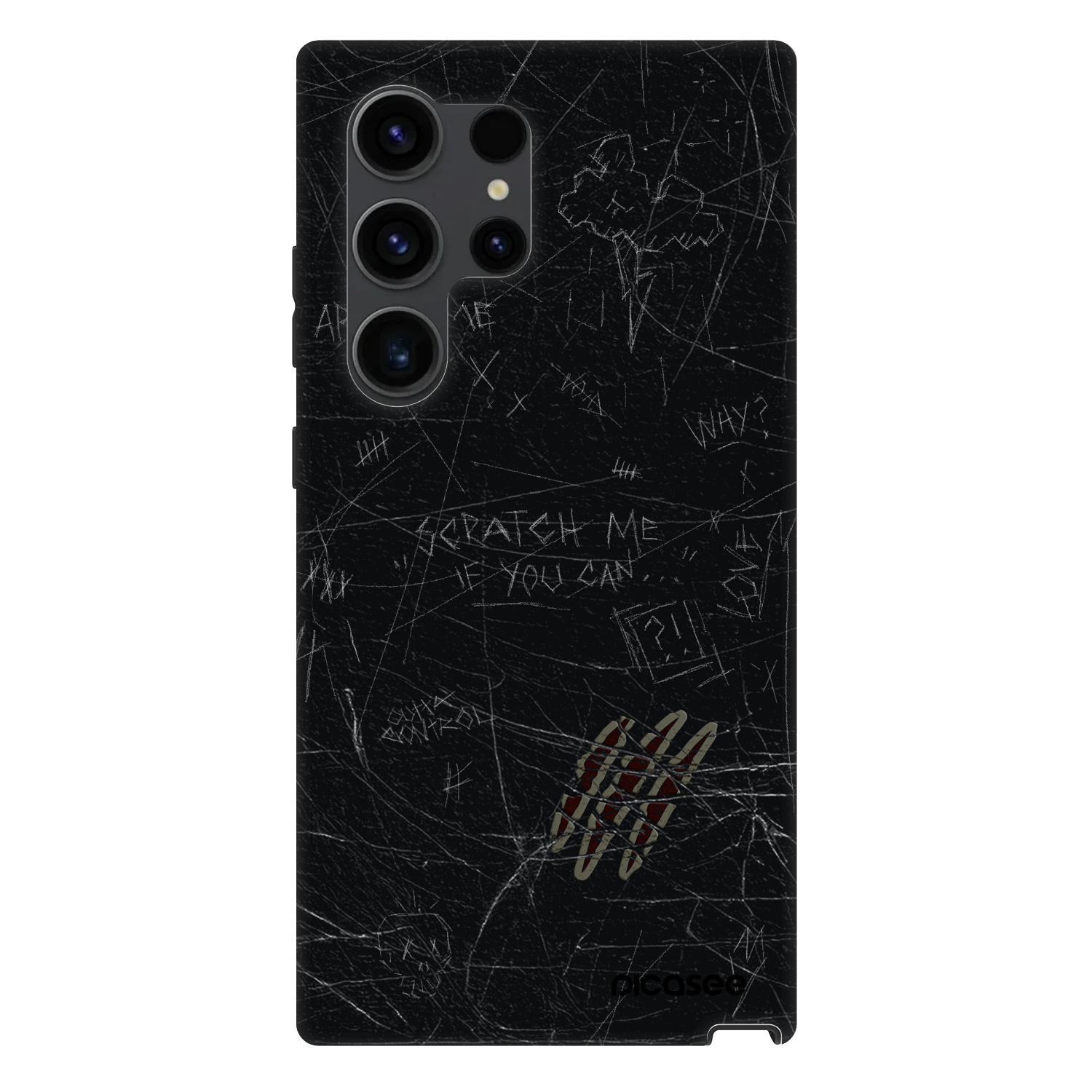 Picasee Fashion Case PowerShare pro Samsung Galaxy S24 Ultra S928B 5G - SCRATCH