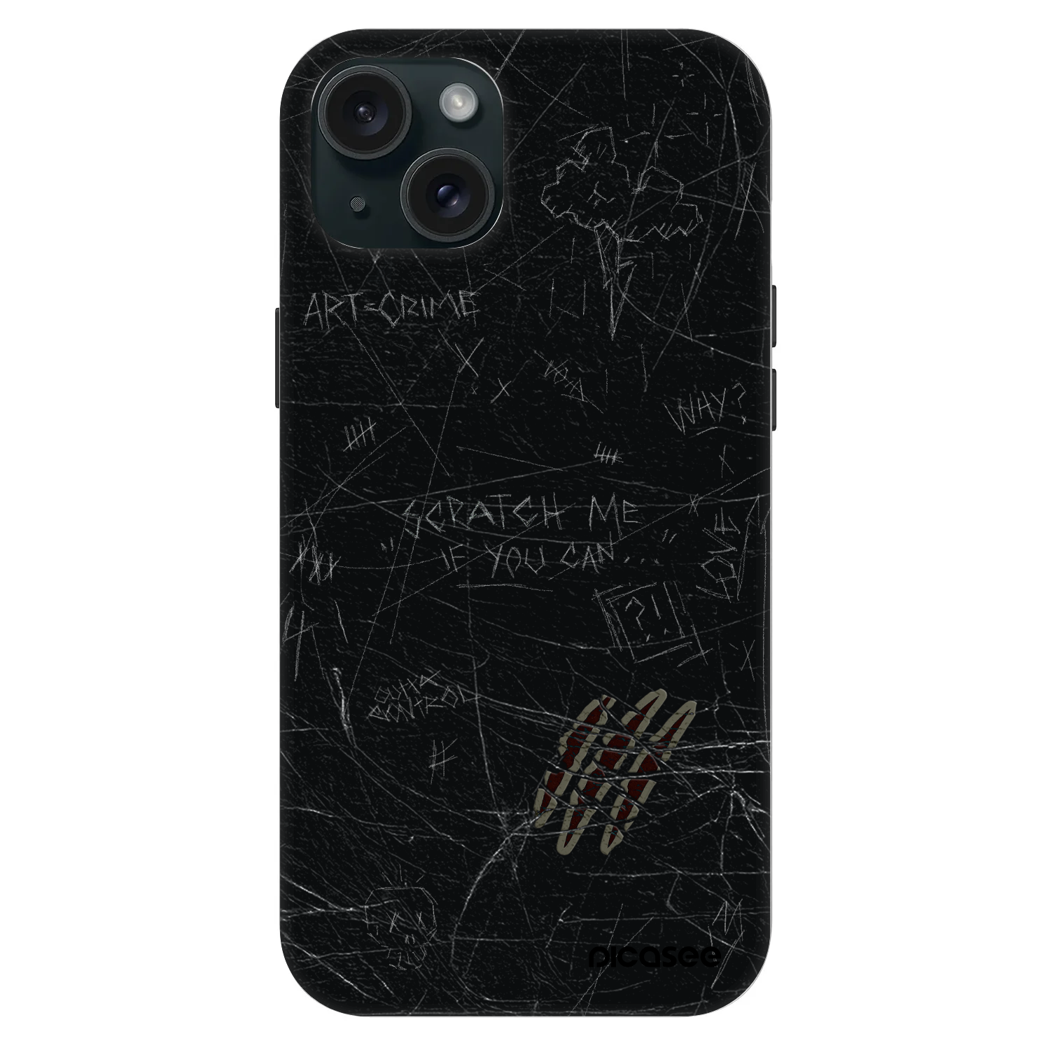 Picasee Fashion Case MagSafe za Apple iPhone 15 Plus - SCRATCH