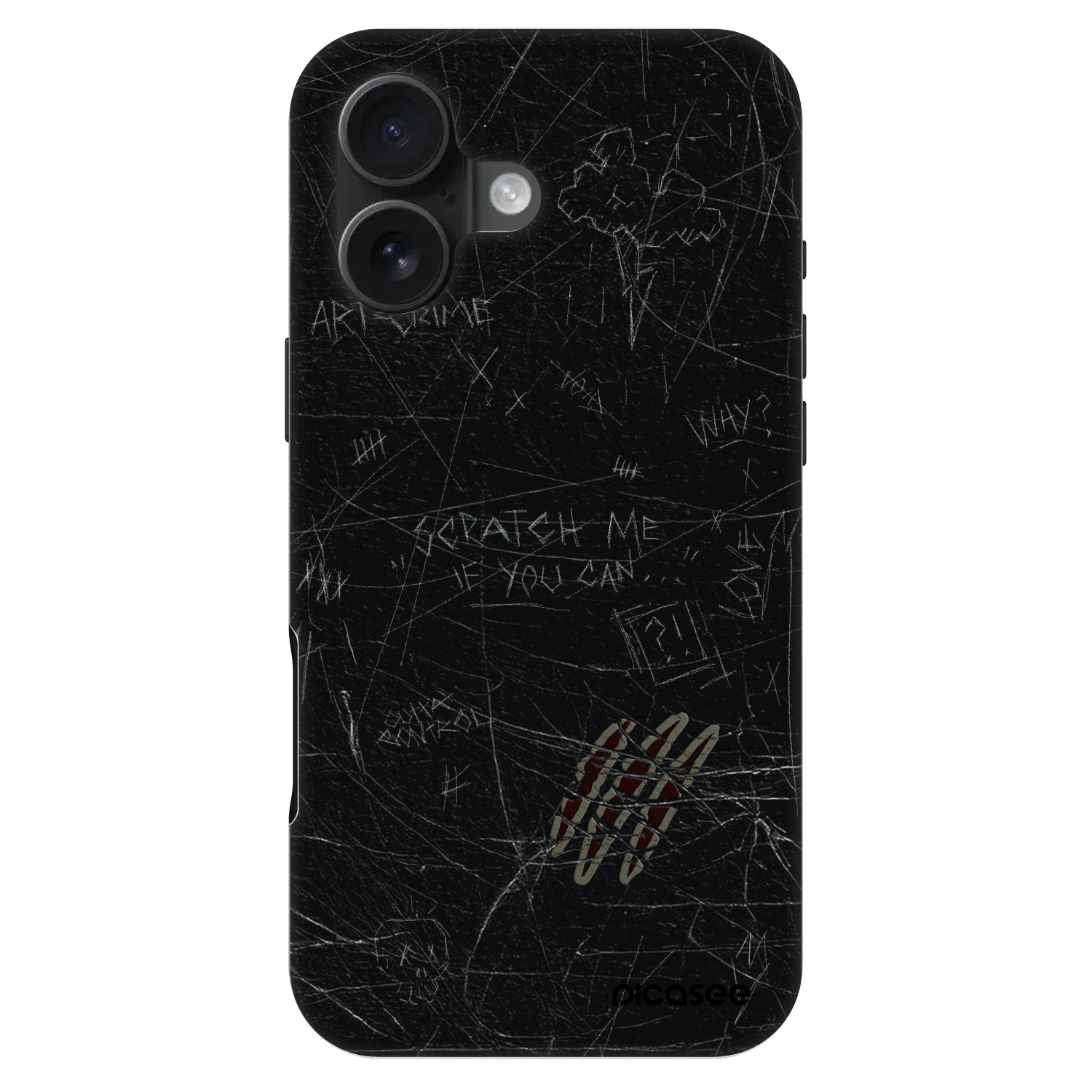 Picasee Fashion Case MagSafe za Apple iPhone 16 - SCRATCH