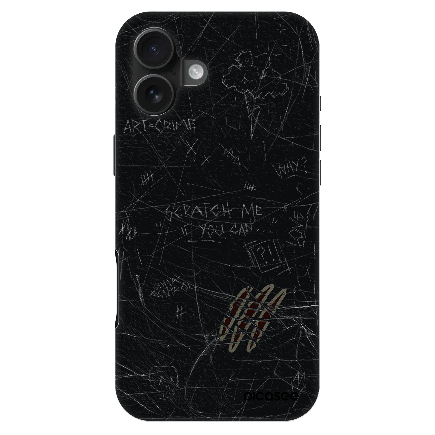 Picasee Fashion Case MagSafe za Apple iPhone 16 Plus - SCRATCH