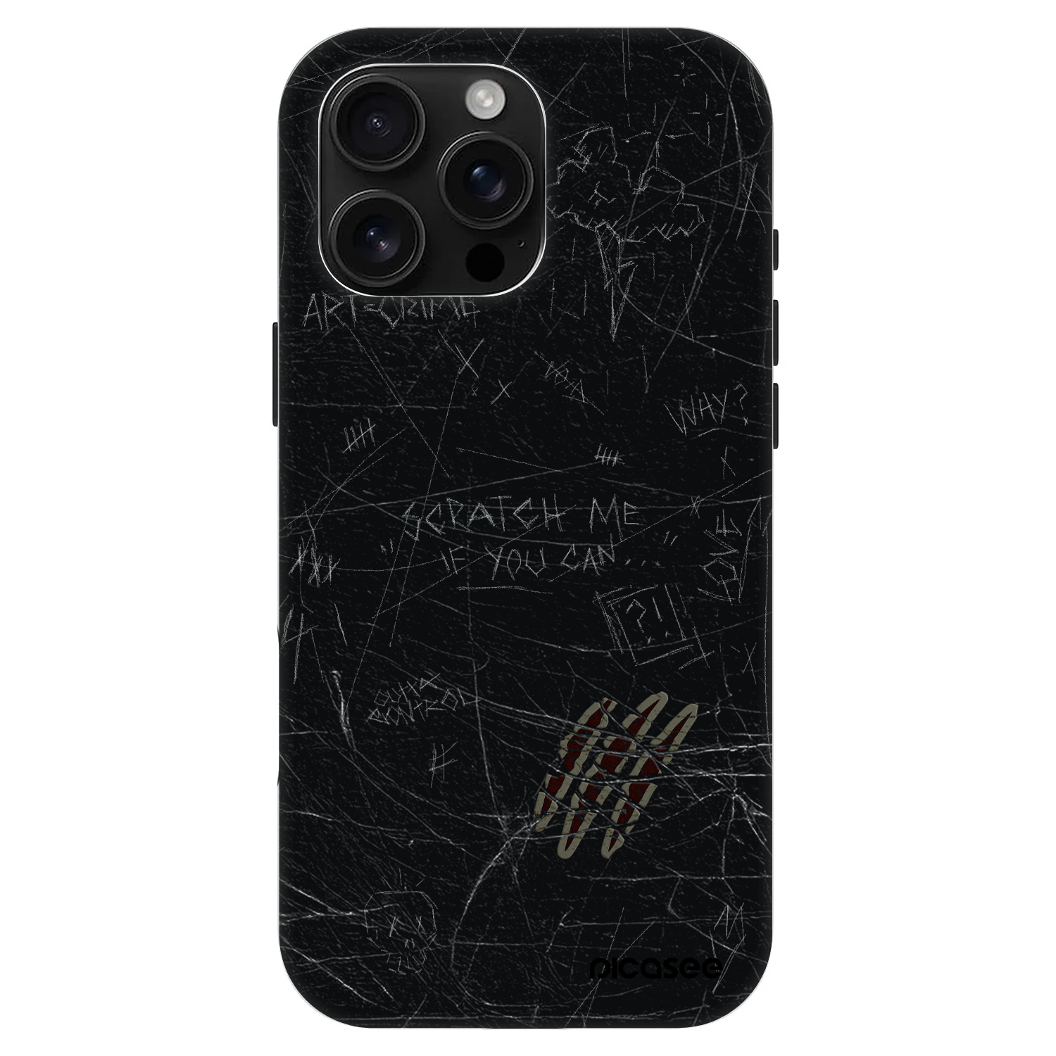Picasee Fashion Case MagSafe za Apple iPhone 16 Pro Max - SCRATCH