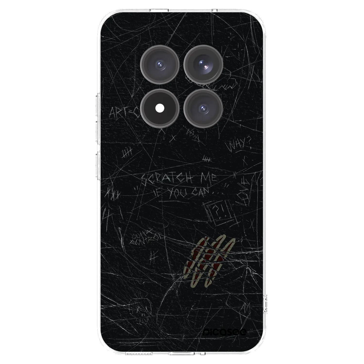 Picasee silikonski prozorni ovitek za Xiaomi Redmi Note 15 Pro+ - SCRATCH
