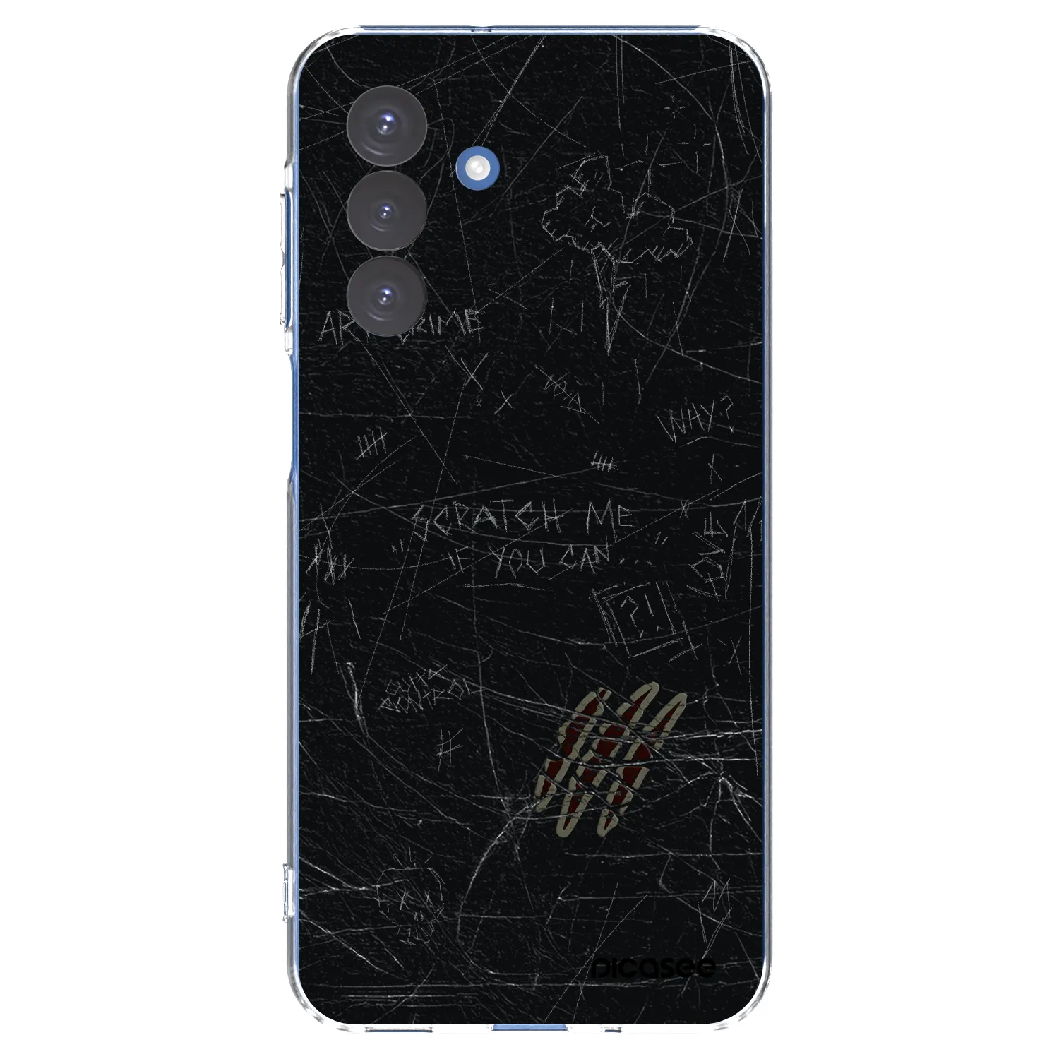 Picasee silikonski prozorni ovitek za Samsung Galaxy A17 5G - SCRATCH