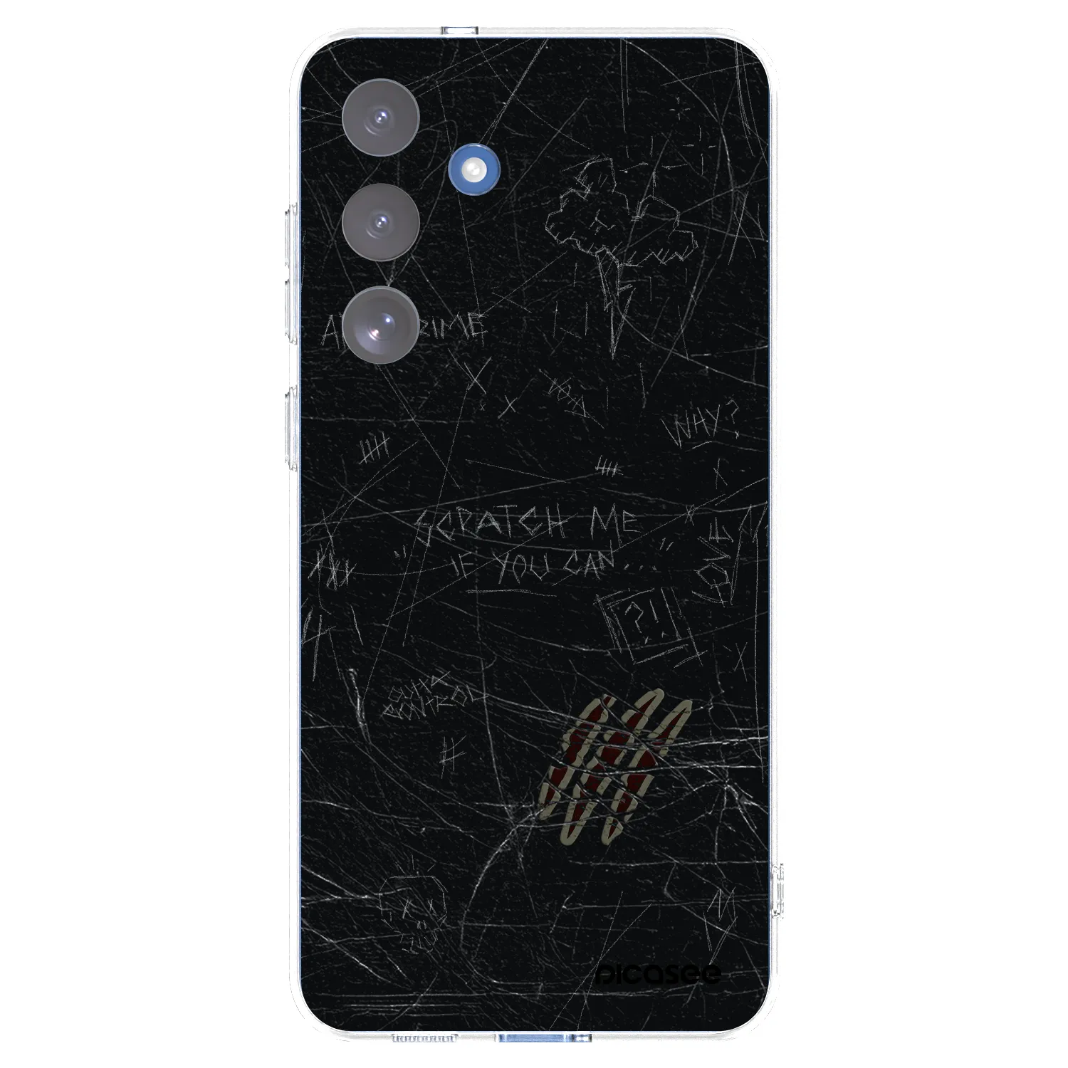 Picasee silikonski prozorni ovitek za Samsung Galaxy S25 FE 5G - SCRATCH