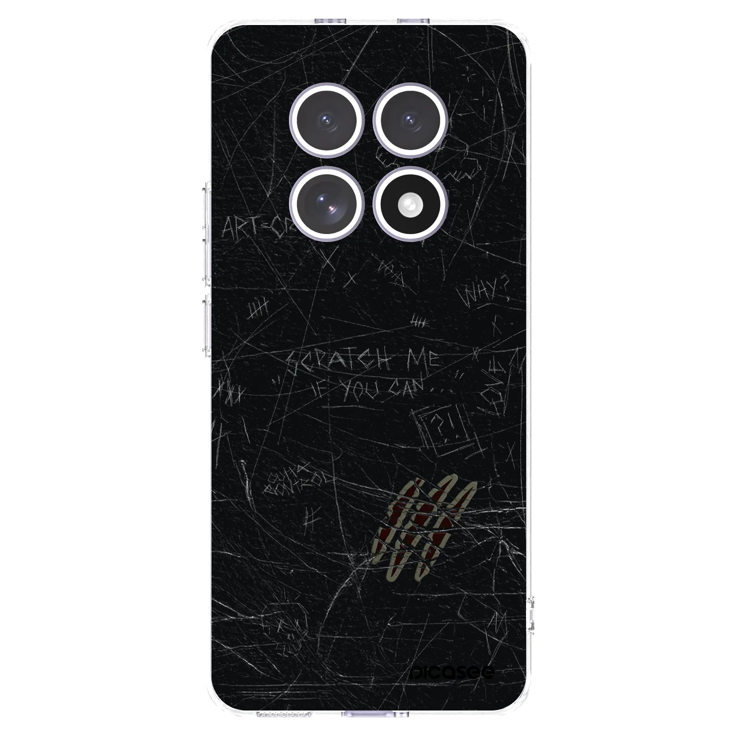 Picasee silikonski prozorni ovitek za Xiaomi Redmi Note 15 - SCRATCH