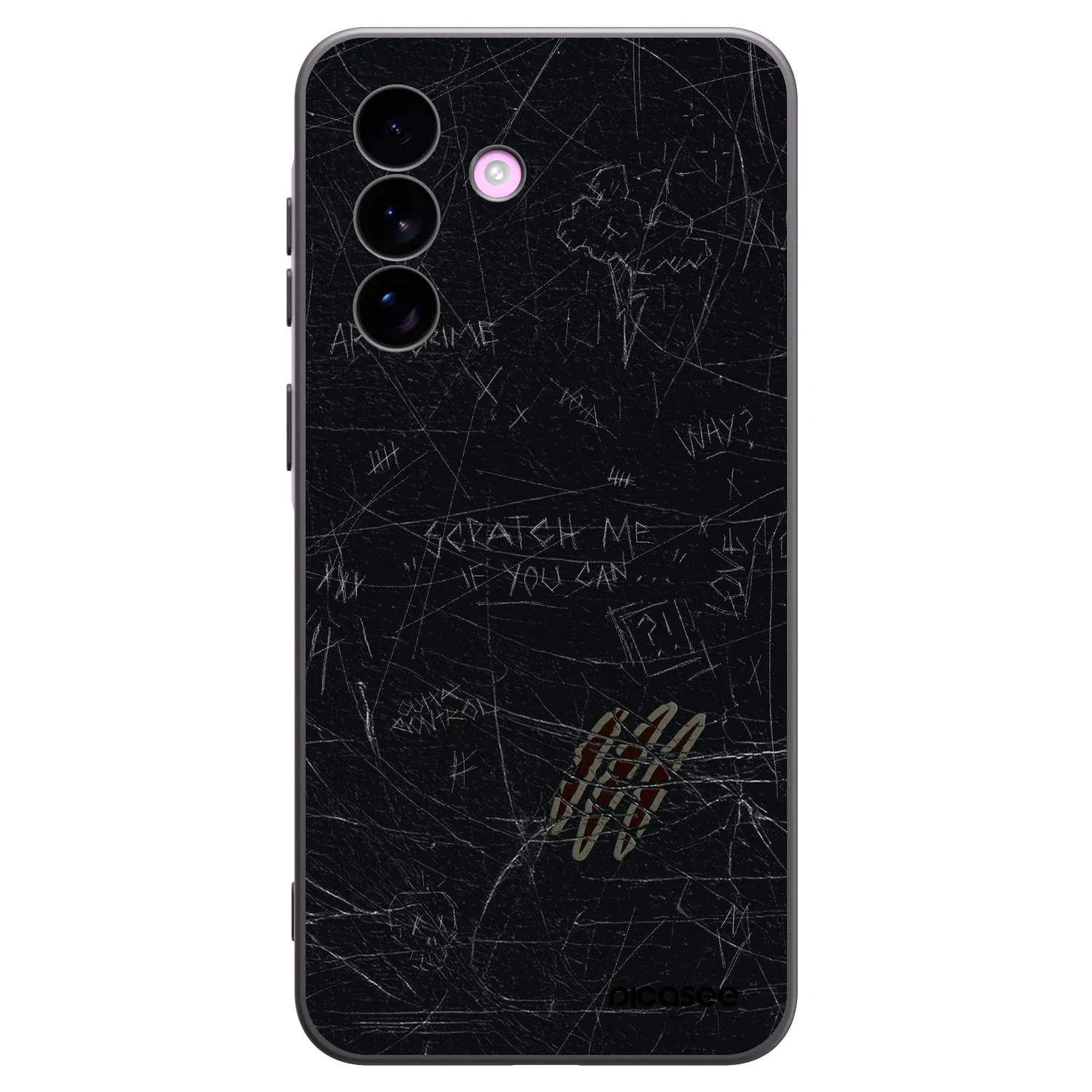 Picasee silikonski črni ovitek za Samsung Galaxy A57 5G - SCRATCH