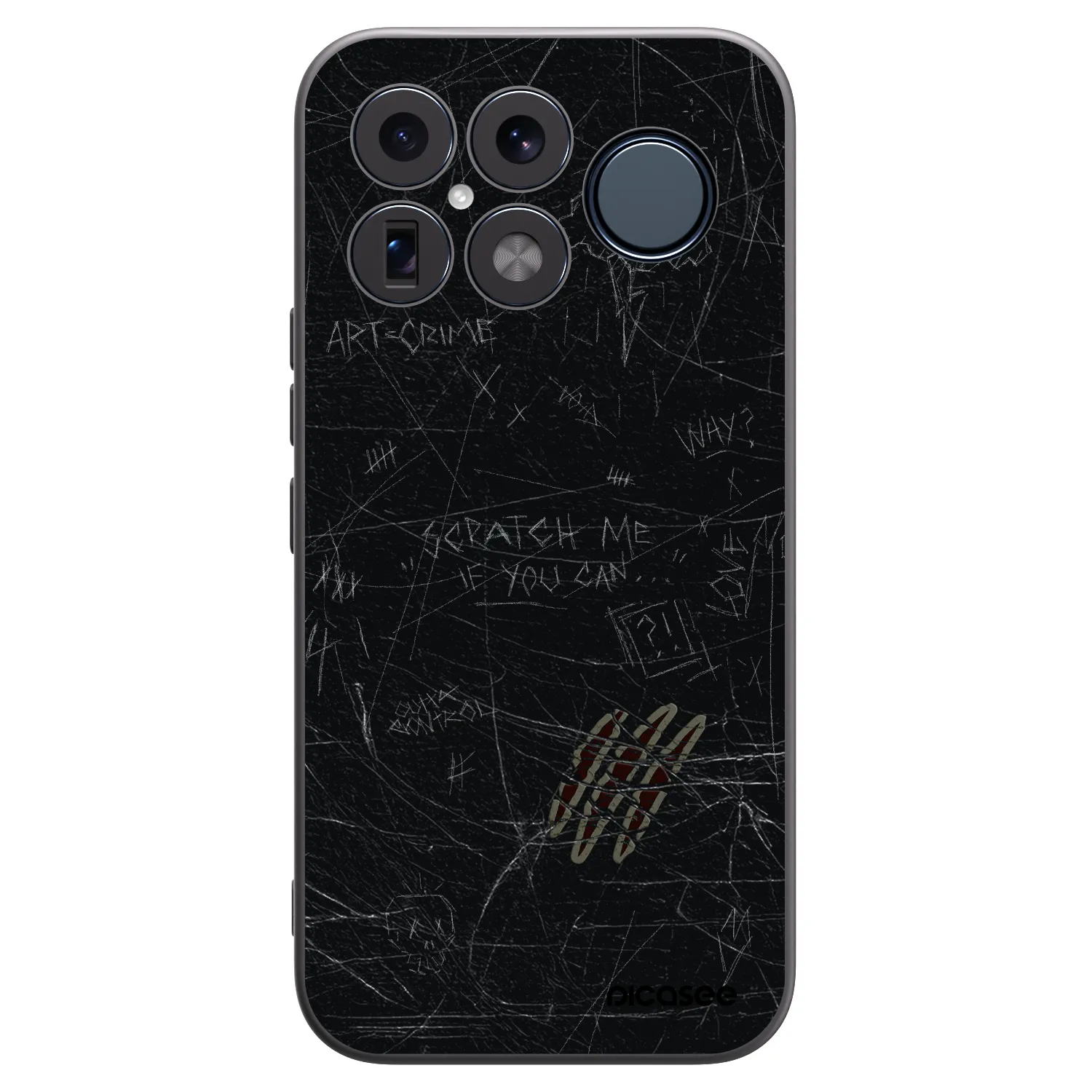 Picasee silikonski črni ovitek za Xiaomi Poco F8 Ultra - SCRATCH