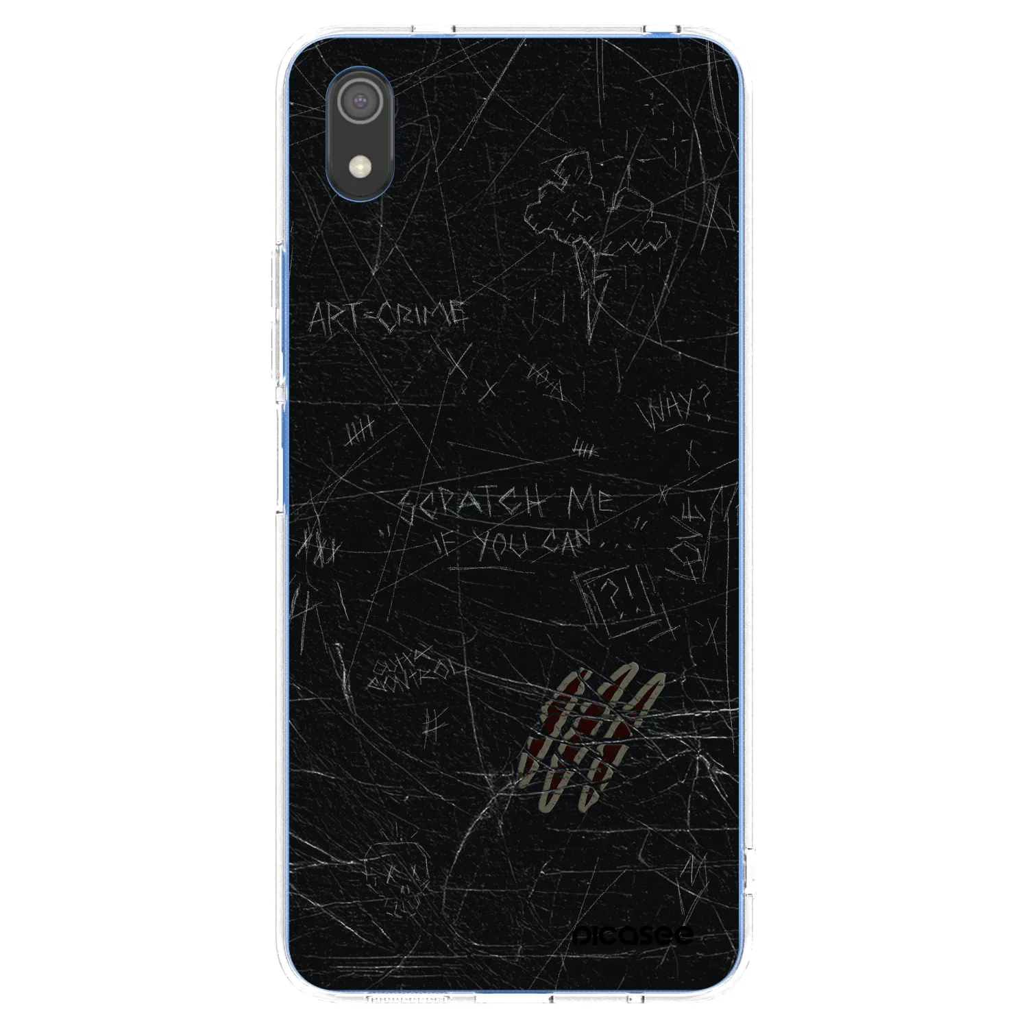 Picasee silikonski prozorni ovitek za Xiaomi Redmi 7A - SCRATCH