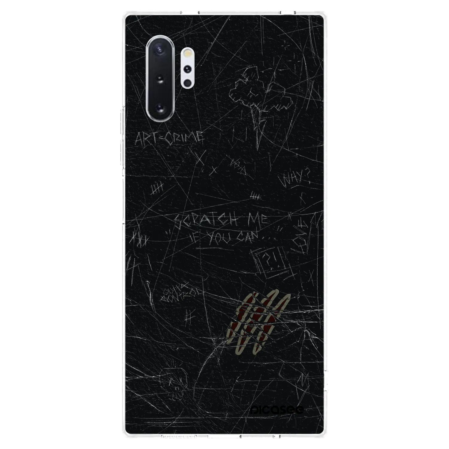Picasee silikonski prozorni ovitek za Samsung Galaxy Note 10+ N975F - SCRATCH