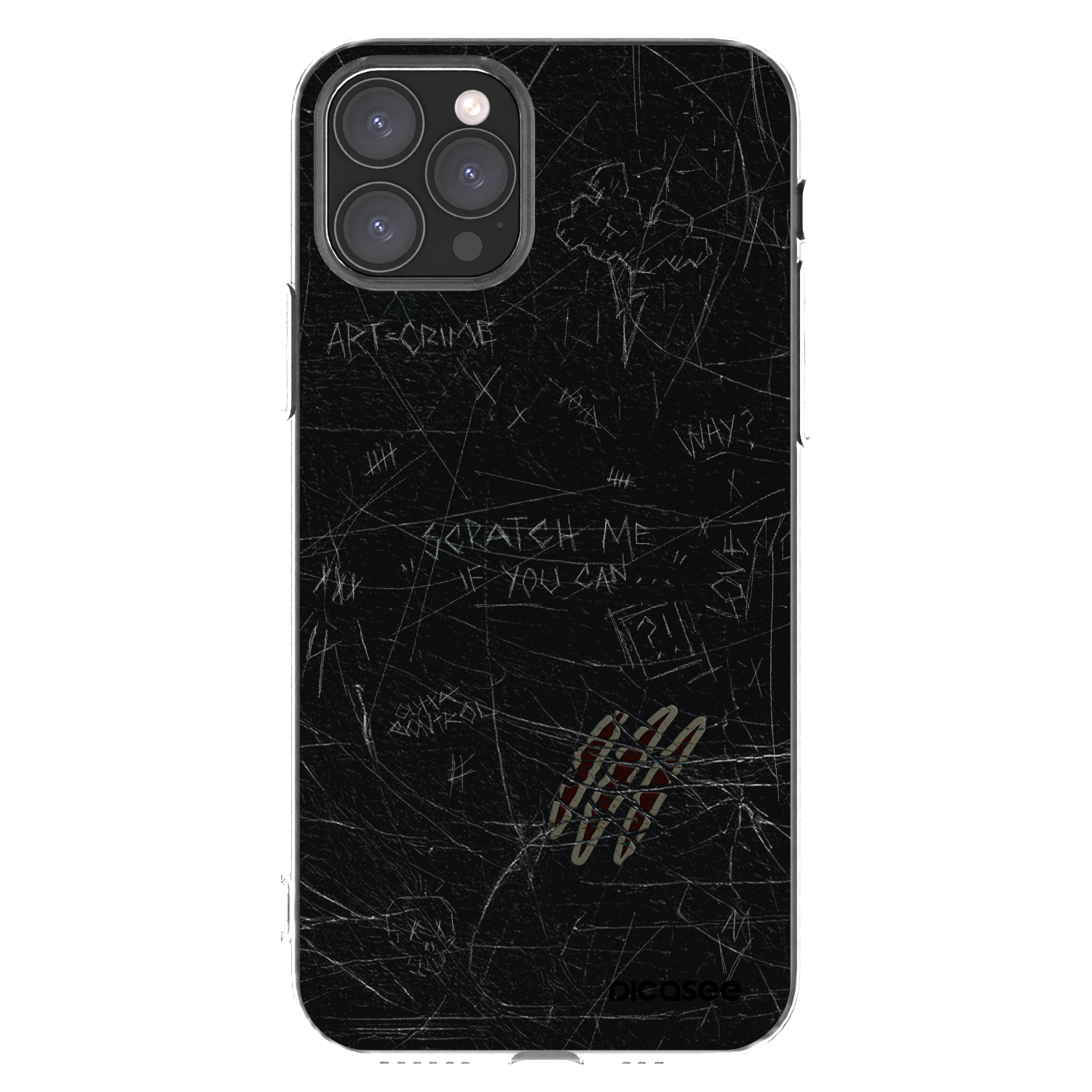 Picasee silikonski prozorni ovitek za Apple iPhone 11 Pro - SCRATCH