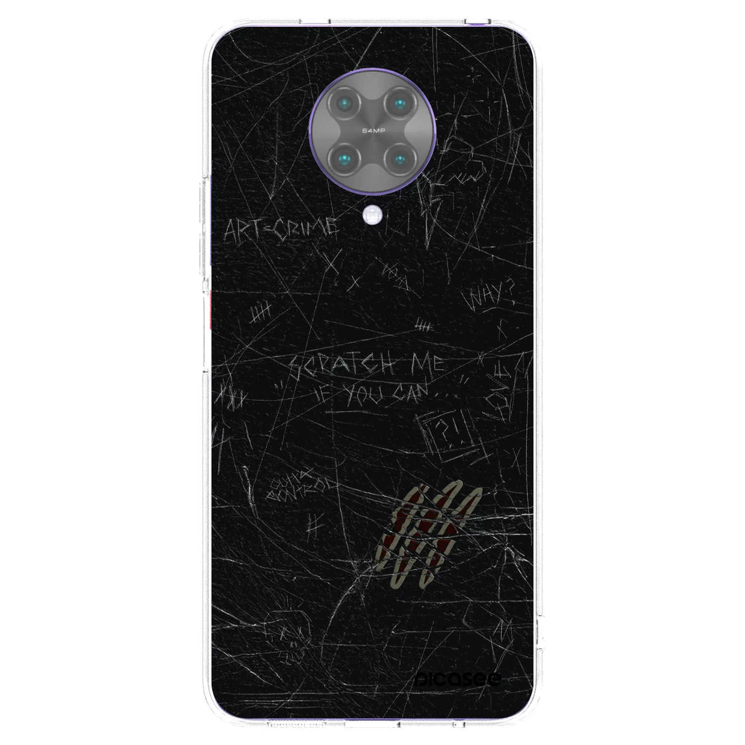 Picasee silikonski prozorni ovitek za Xiaomi Poco F2 Pro - SCRATCH