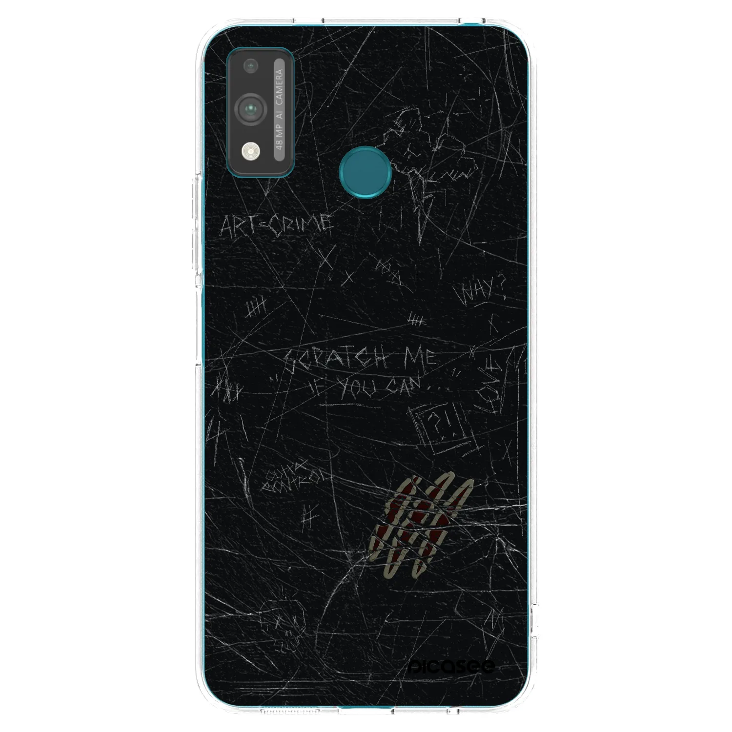 Picasee silikonski prozorni ovitek za Honor 9X Lite - SCRATCH