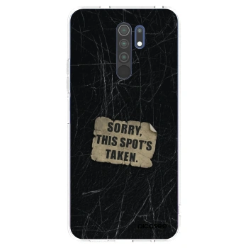 Picasee silikonski prozorni ovitek za Xiaomi Redmi 9 - SORRY