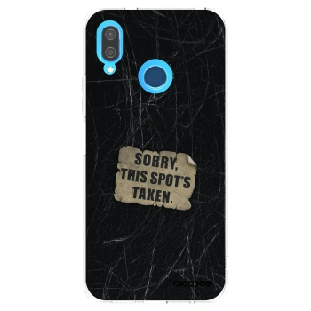 Picasee silikonski prozorni ovitek za Huawei P20 Lite - SORRY