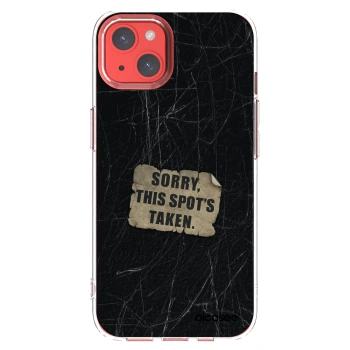 Picasee silikonski prozorni ovitek za Apple iPhone 13 - SORRY