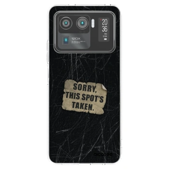 Picasee silikonski prozorni ovitek za Xiaomi Mi 11 Ultra - SORRY