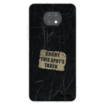Picasee silikonski prozorni ovitek za Xiaomi Redmi Note 9T - SORRY