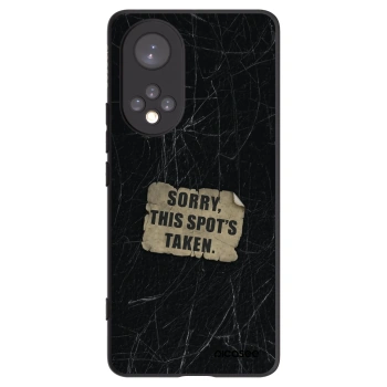 Picasee silikonski črni ovitek za Huawei Nova 9 - SORRY