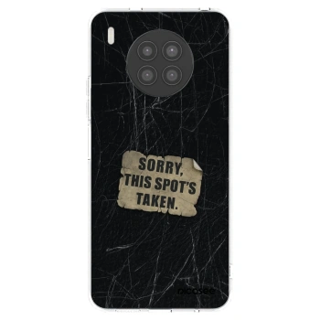 Picasee silikonski prozorni ovitek za Huawei Nova 8i - SORRY
