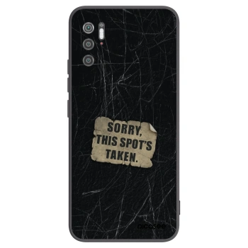 Picasee silikonski črni ovitek za Xiaomi Poco M3 Pro 5G - SORRY