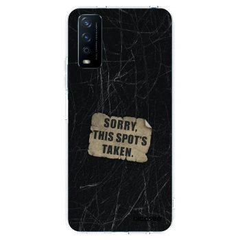 Picasee silikonski prozorni ovitek za Vivo Y11s - SORRY