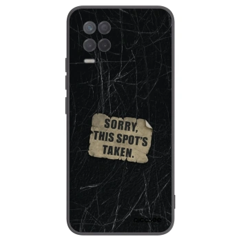 Picasee silikonski črni ovitek za Realme 8 5G - SORRY