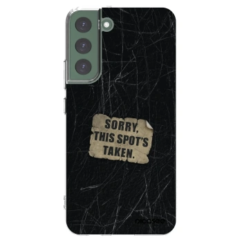 Picasee silikonski prozorni ovitek za Samsung Galaxy S22+ 5G - SORRY