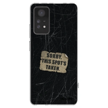 Picasee silikonski prozorni ovitek za Xiaomi Redmi Note 11 Pro 5G - SORRY