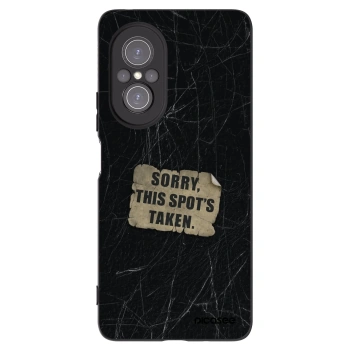 Picasee silikonski črni ovitek za Huawei Nova 9 SE - SORRY
